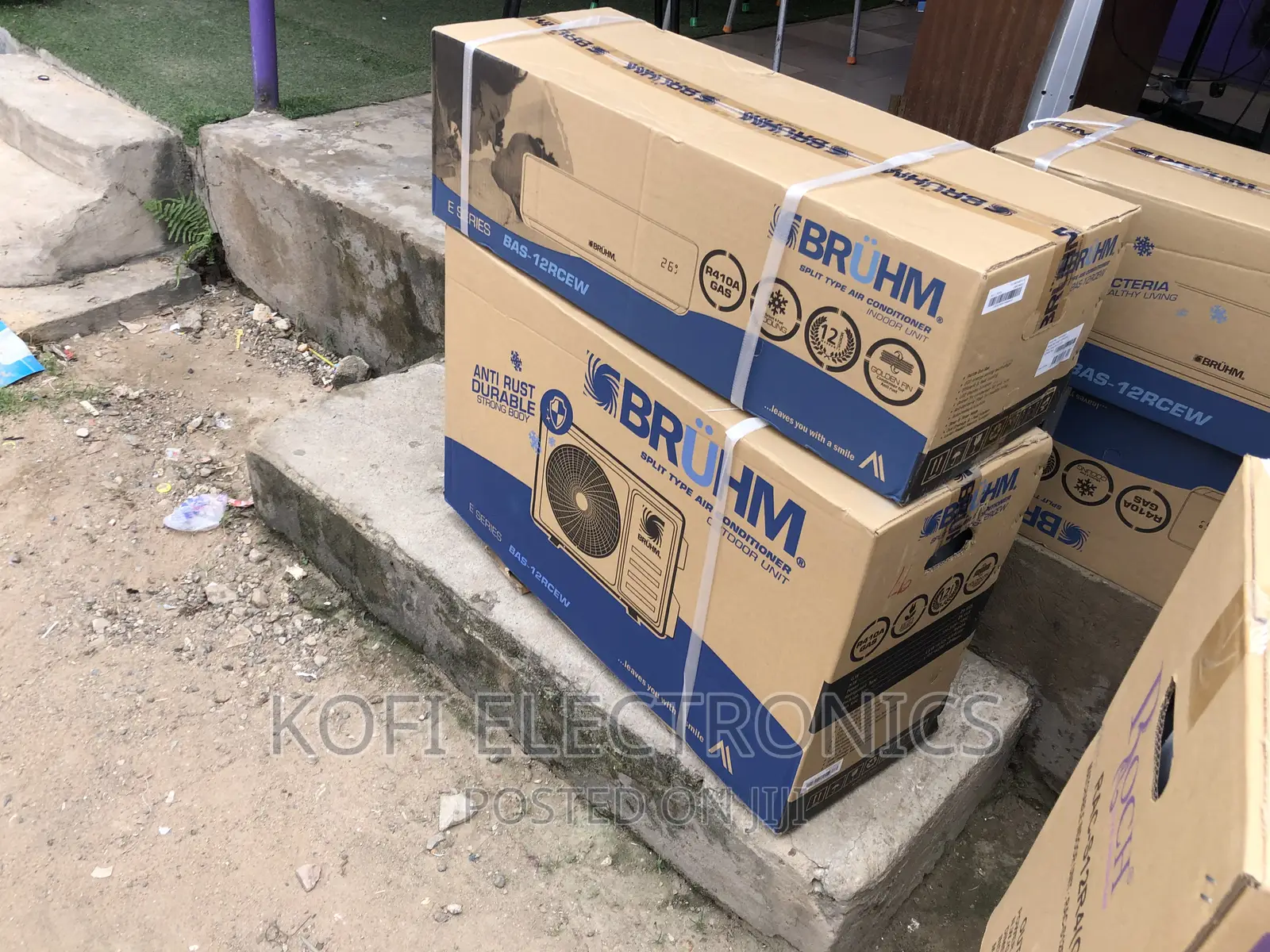 Led Display Bruhm Air Conditioner 1.5HP R410