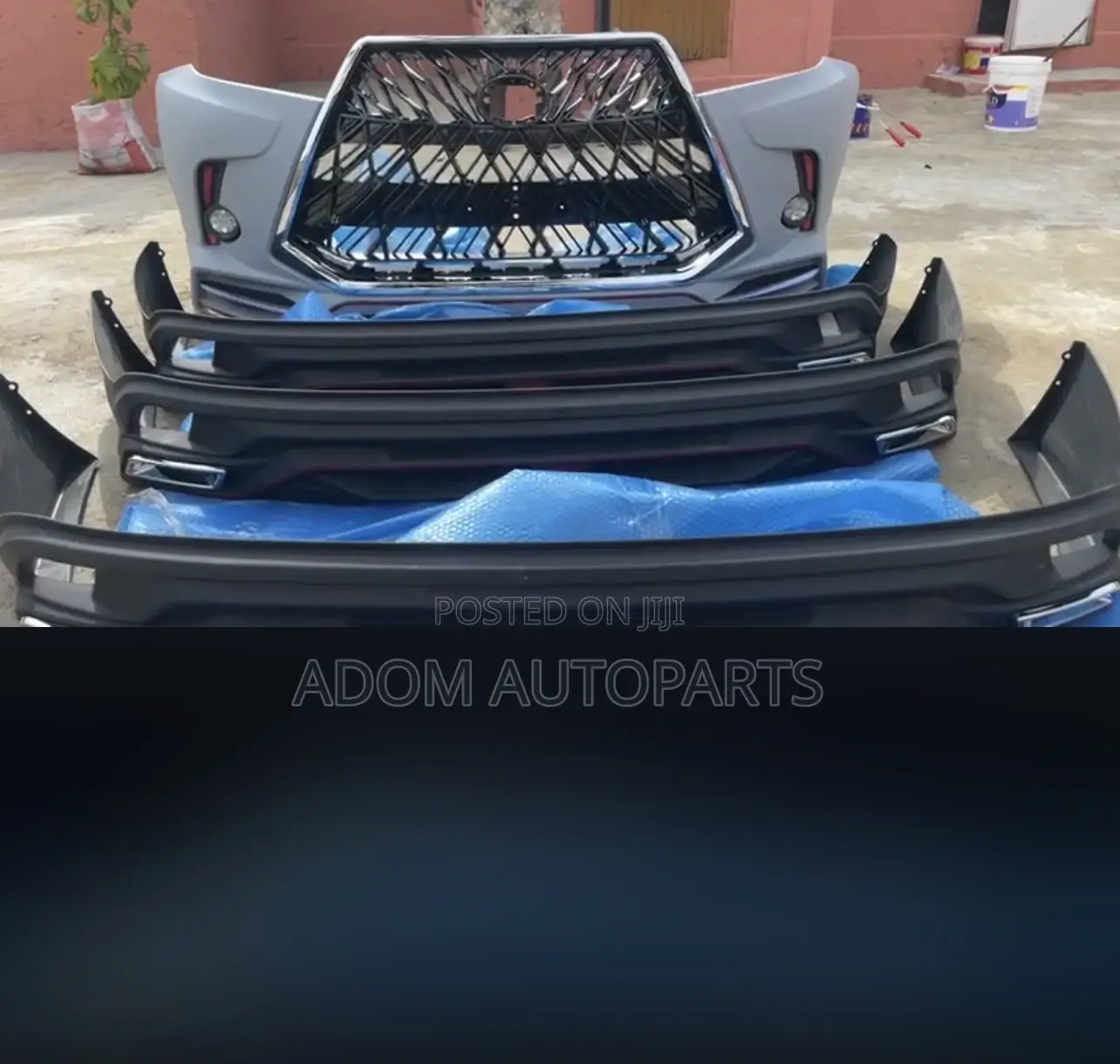 Toyota Highlander Spec Upgrade Bumper 2017 2018 2019