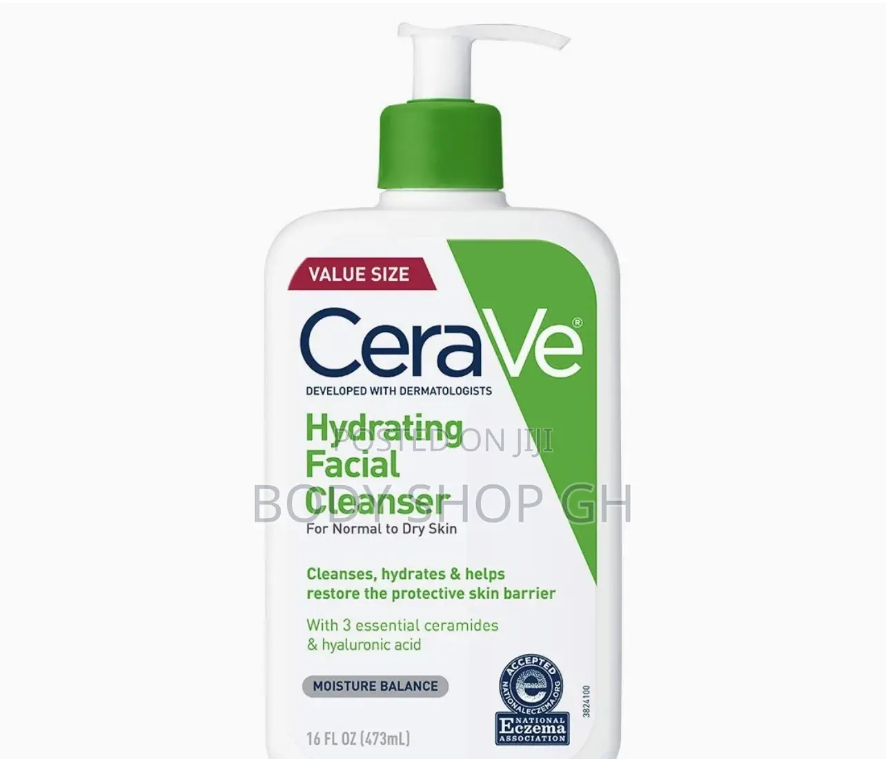 Cerave Hydrating Facial Cleanser - 16oz