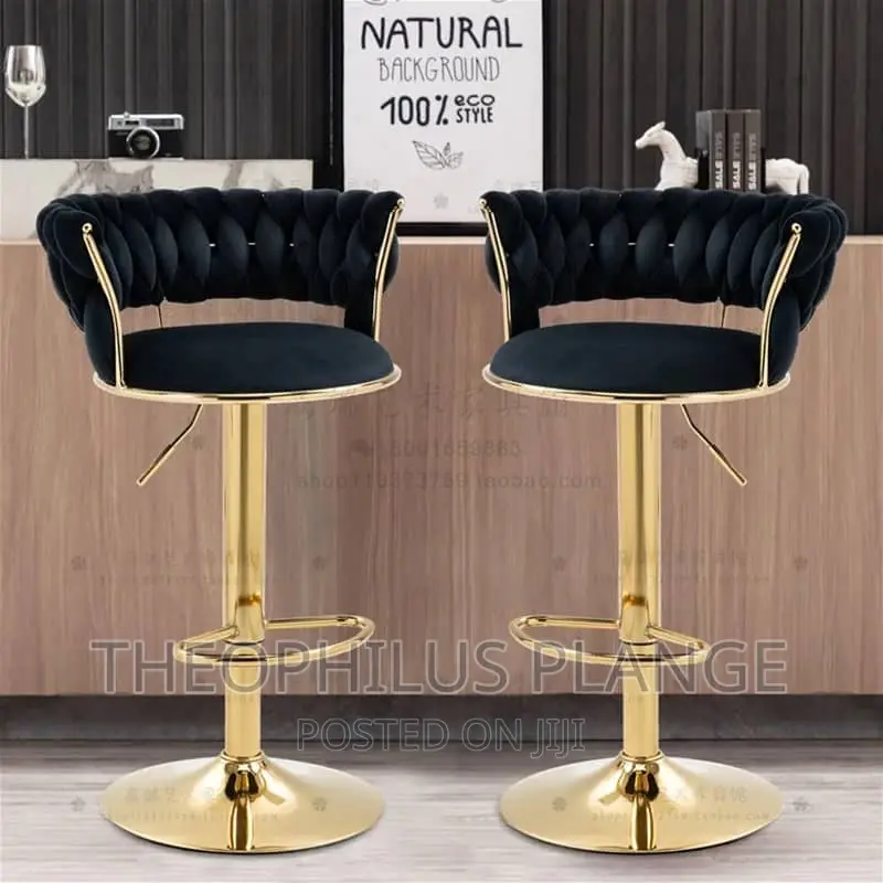 Black Classic Bar Chair