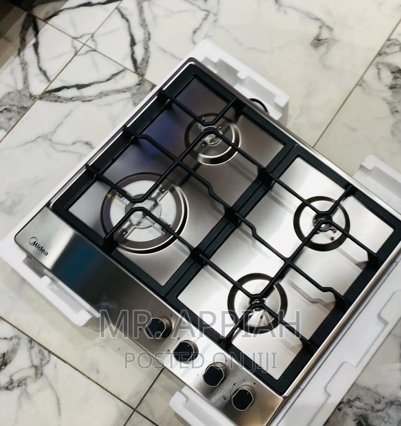Purchase Original Midea 60G40ME Built-in Burner Hob,Gray.