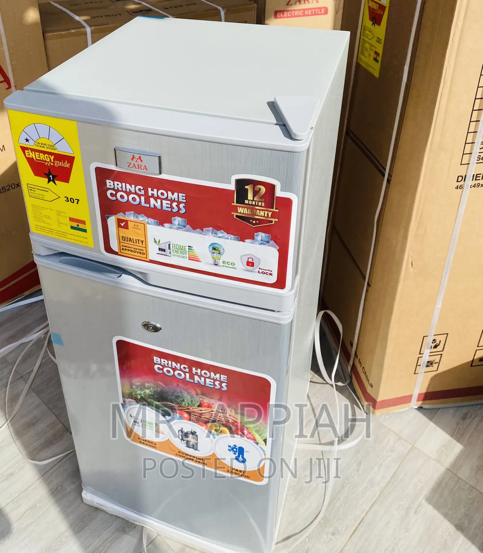 Purchase High QualityZara 12TM Electric Refrigerator,Silver