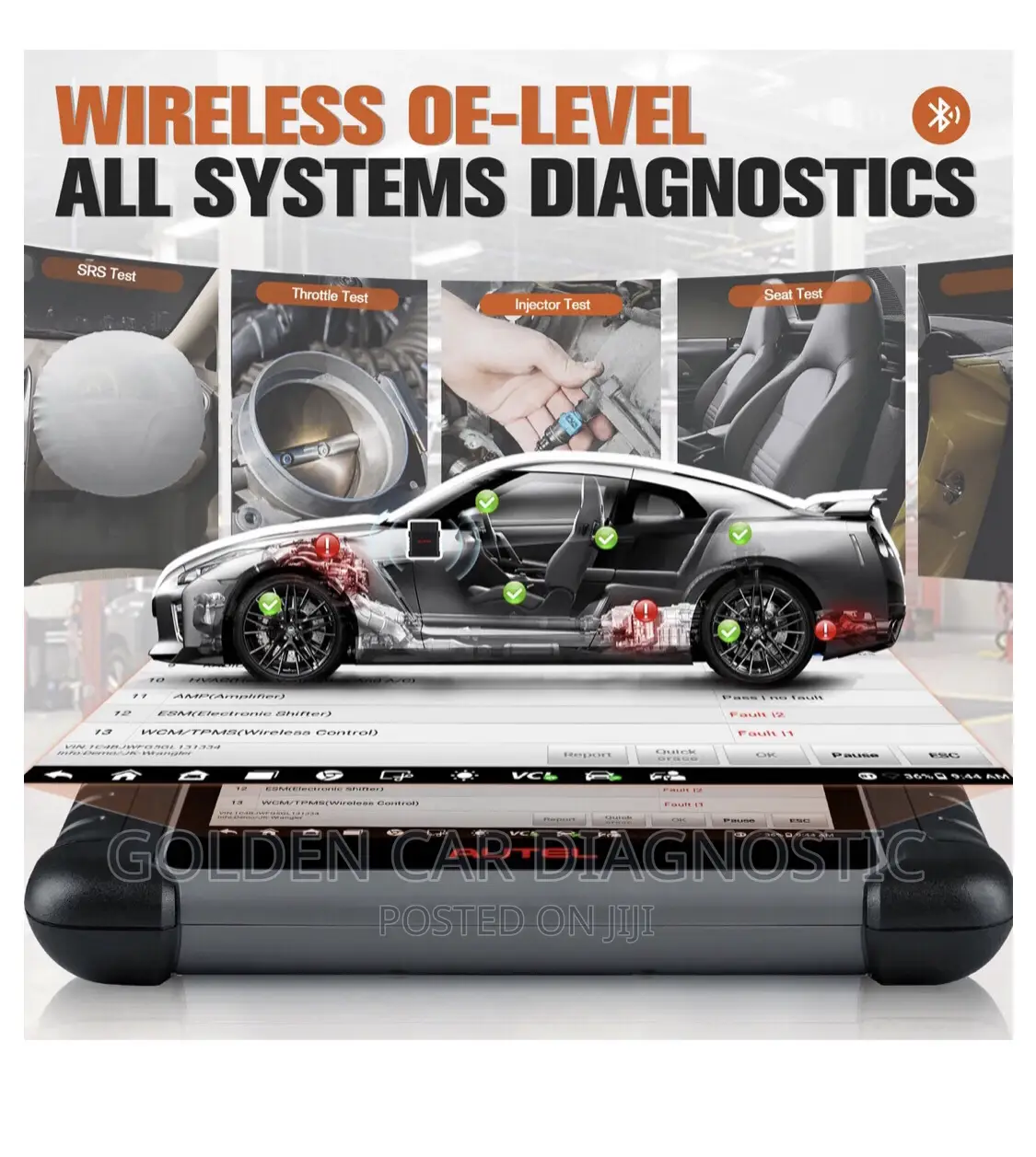 Autel Maxipro MP808BT Pro With 11 Kits