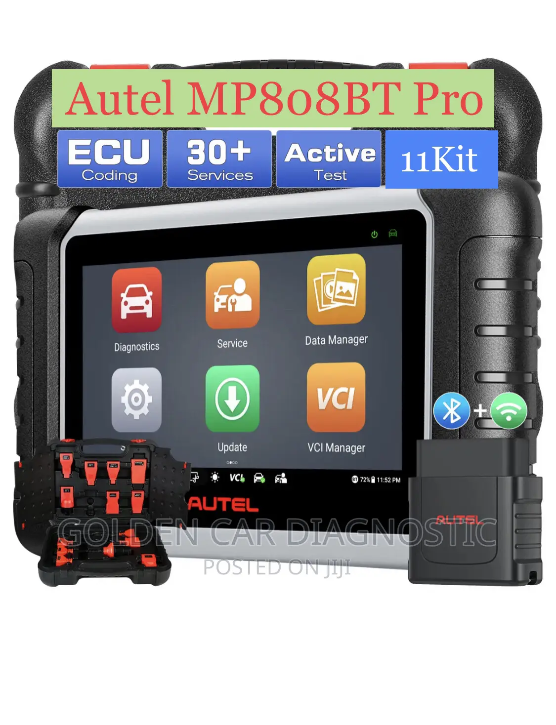 Autel Maxipro MP808BT Pro With 11 Kits