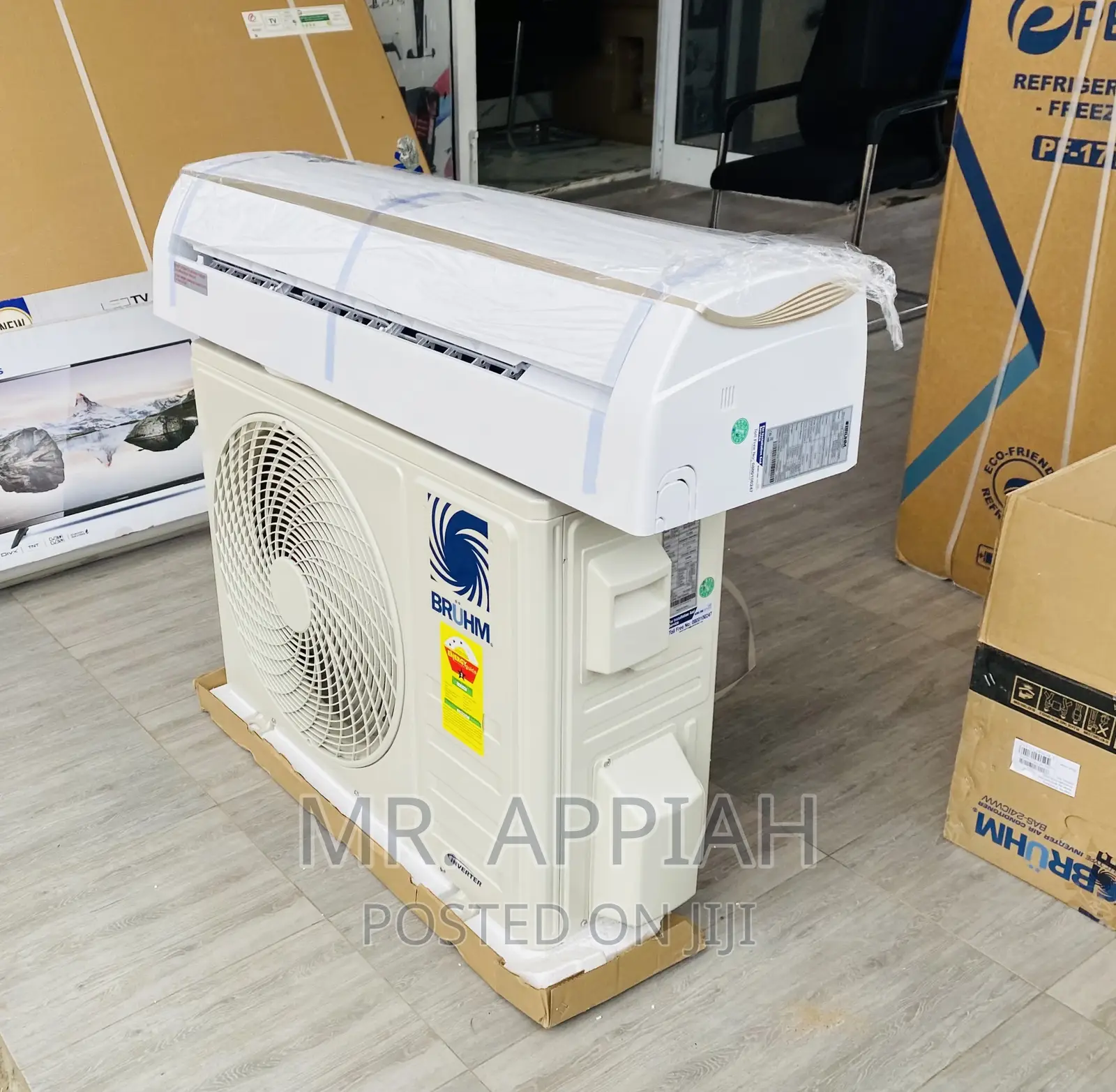 Shop Reliable Bruhm 2.5hp Split Inverter Ac(White).