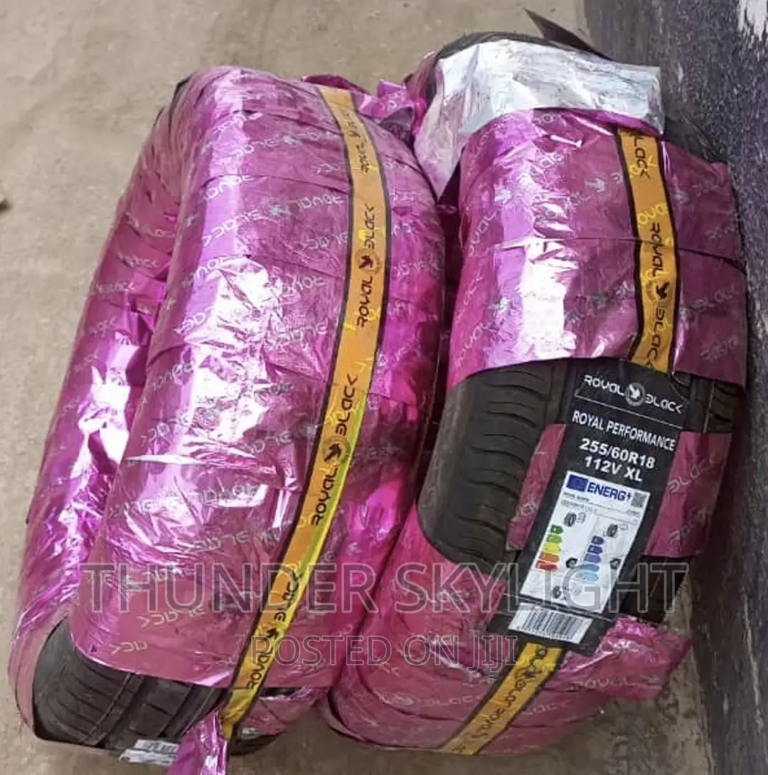 255/60r18 Tyre All Season Royal Black