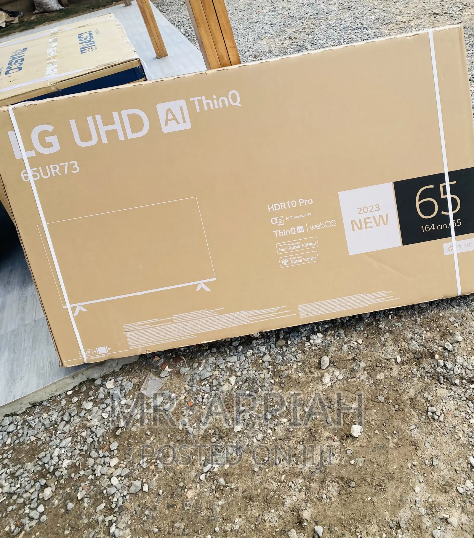 Fine Designed LG 65UR730065 Inch Uhd Smart Led Tv(Black)