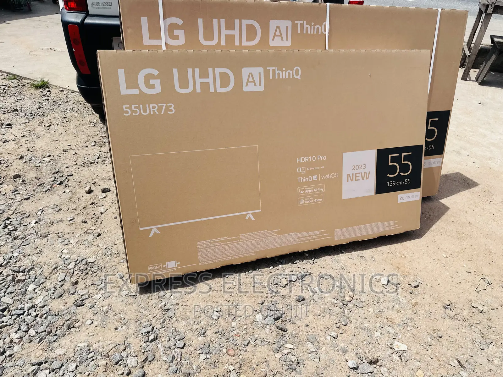 Extremely View UHD Smart LG 55”UR730 Tv 