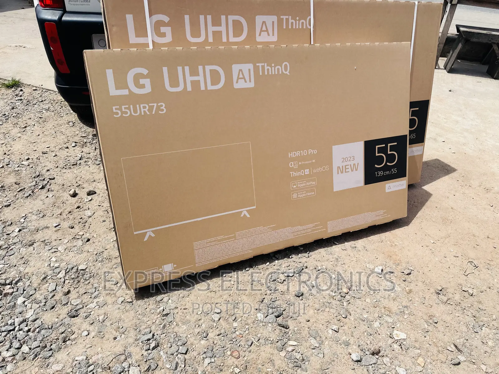 Extremely View UHD Smart LG 55”UR730 Tv 