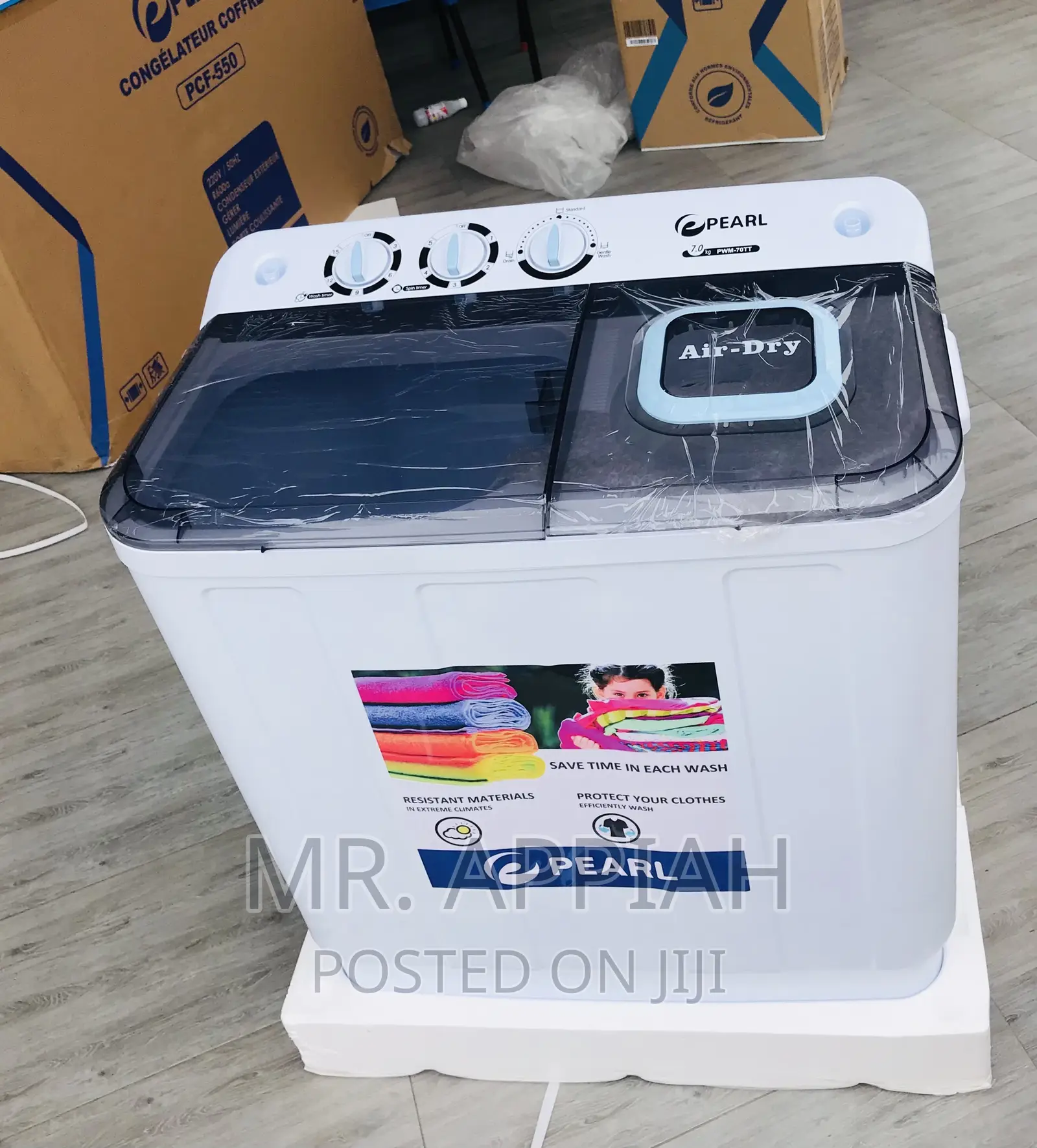 Shop Classic Pearl 7kg Electric Washing Machine + Spin/Dry