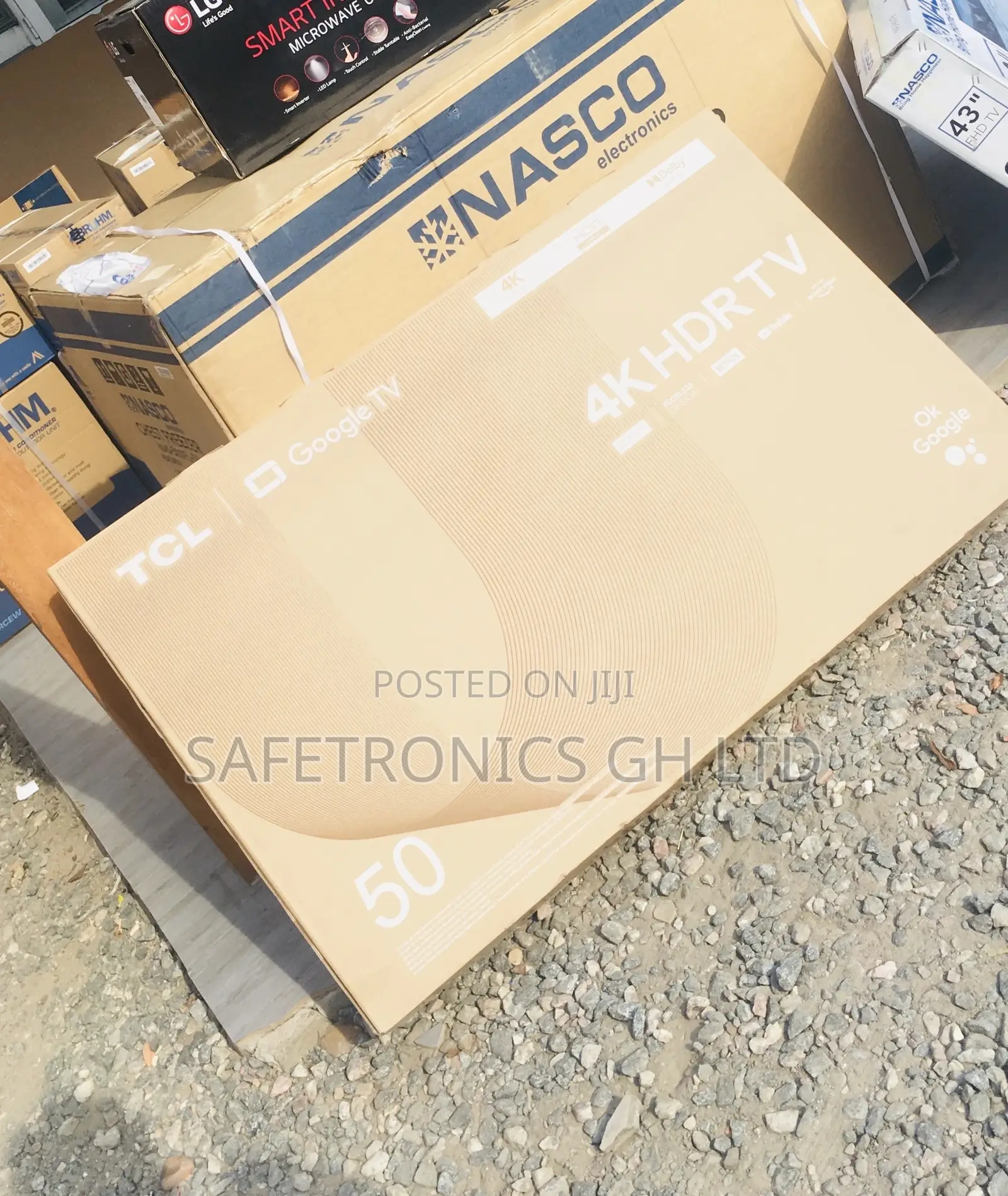 50 Inches Glossy LED Smart HDR TCL P635 Black Tv
