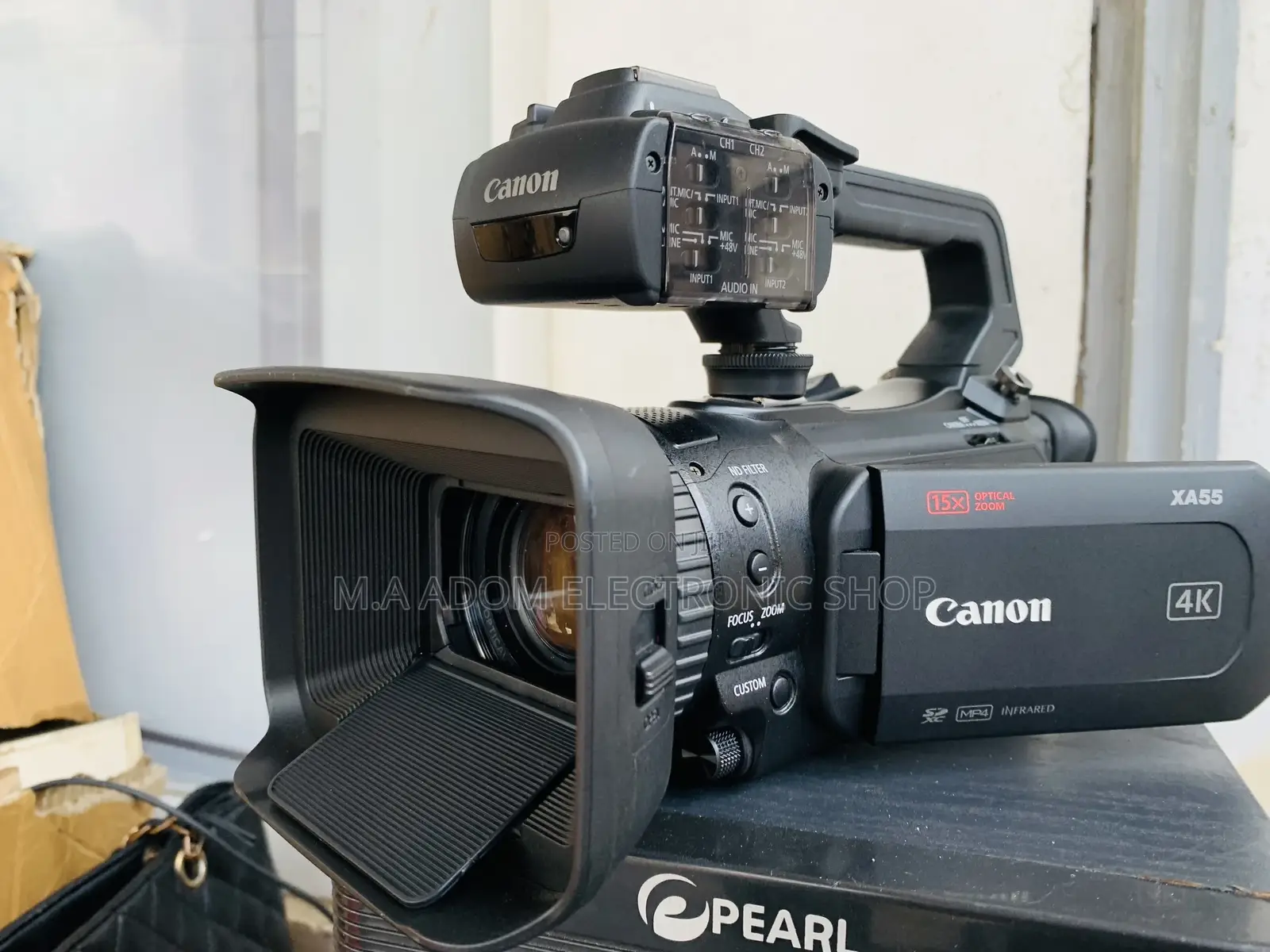 Recommend for Churches Etc Canon Xa55 Uhd Video Camera