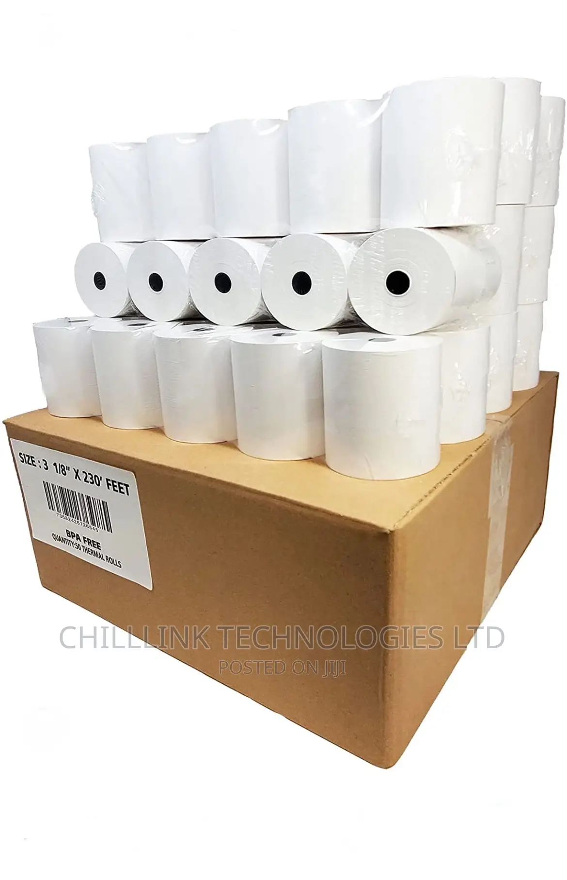 Thermal Paper 50 Rolls 80x80