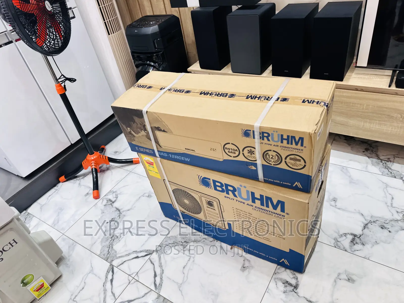 Chill the Room With Bruhm Split R410 Gas 1.5hp Ac