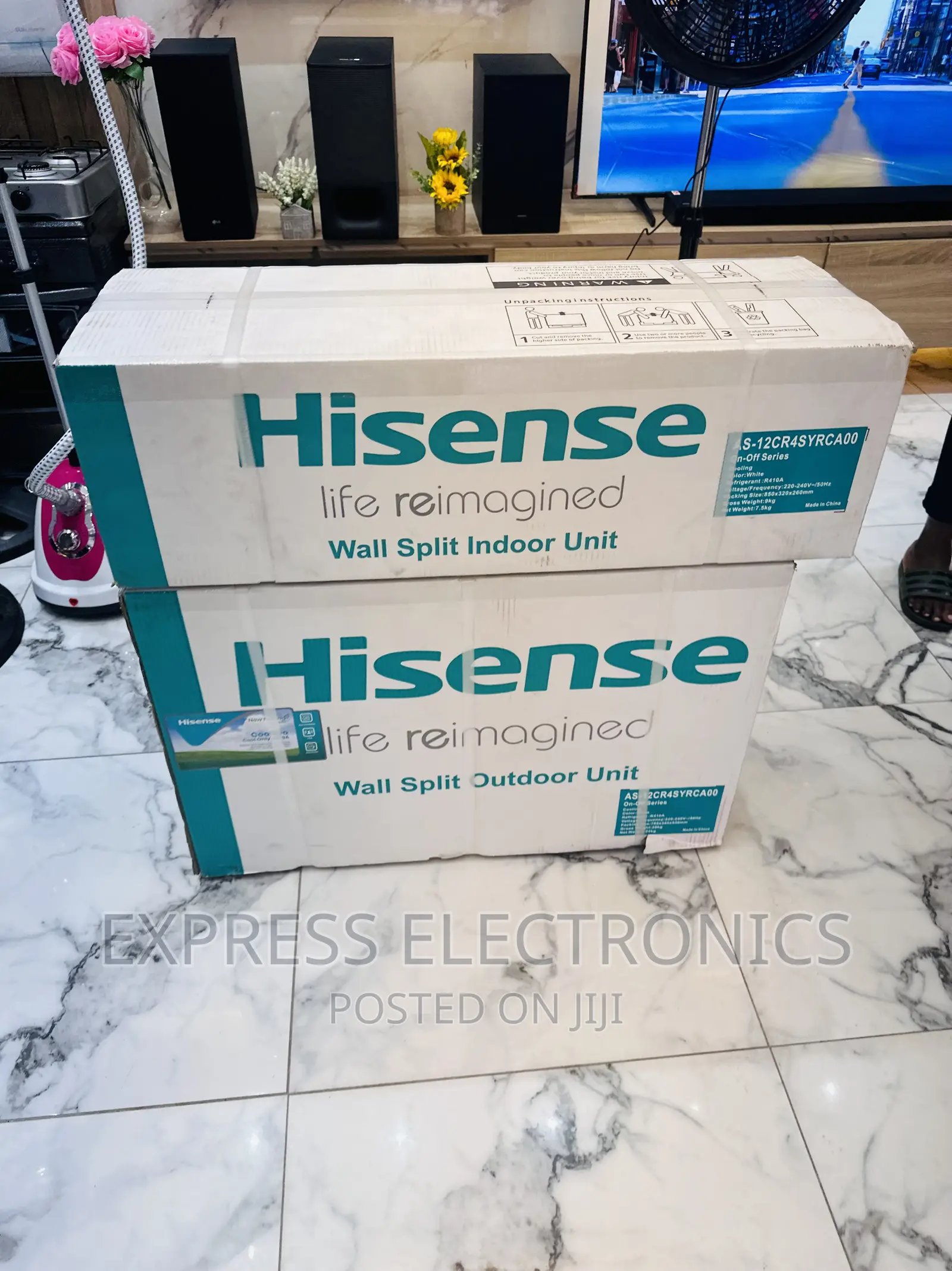 Auto Swigs Airflow Split R410 Gas Hisense 2.0hp AC