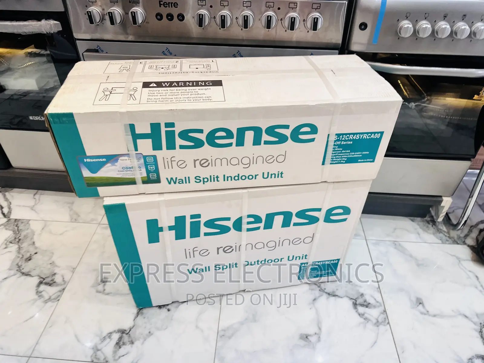 Auto Power Recovery  2.5hp Split R410 White Hisense