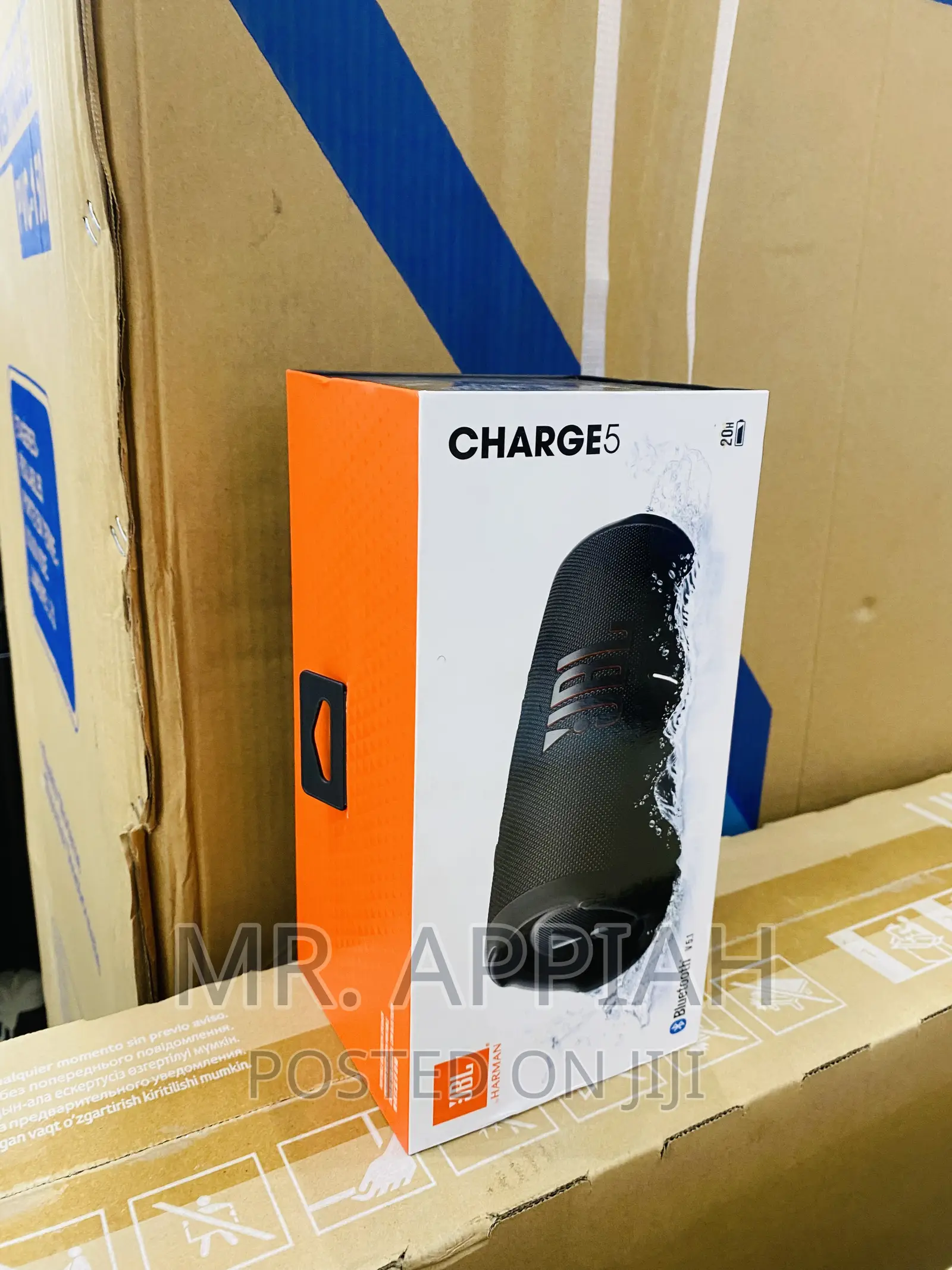 Highly Energy Saving JBLCharge 5 Rechargeable Speaker,Black