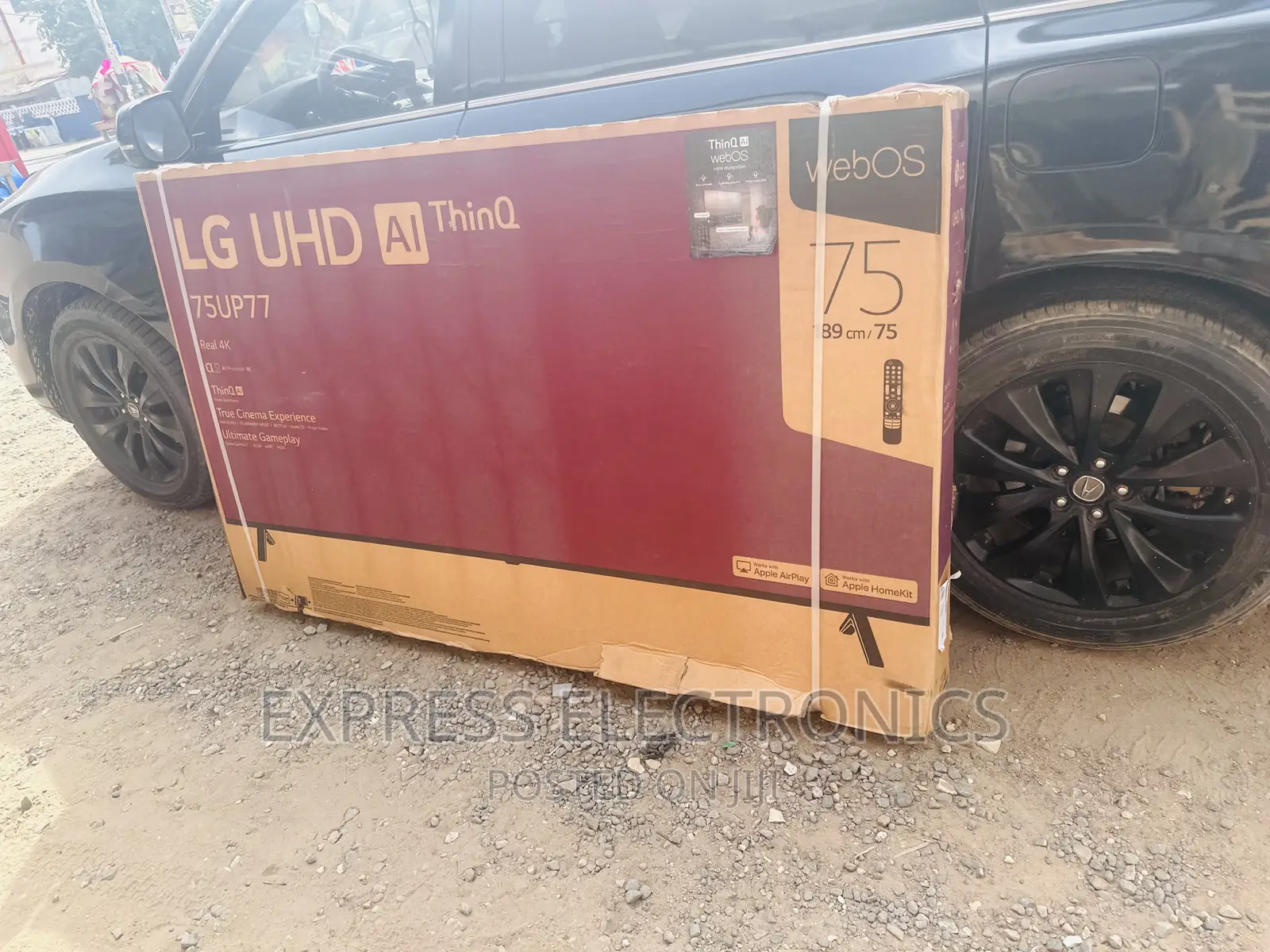 Object Tracking Sound Lite Lg UHD Smart 75”UP77