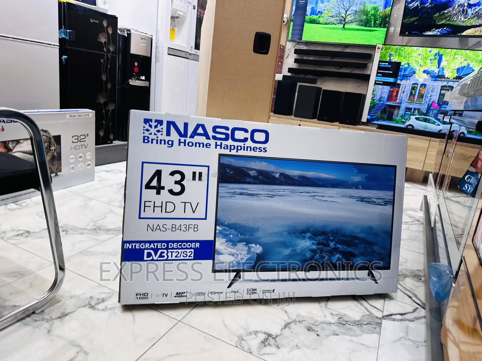 Ultra Large Screen FHD Satellite 43”Digital Nasco