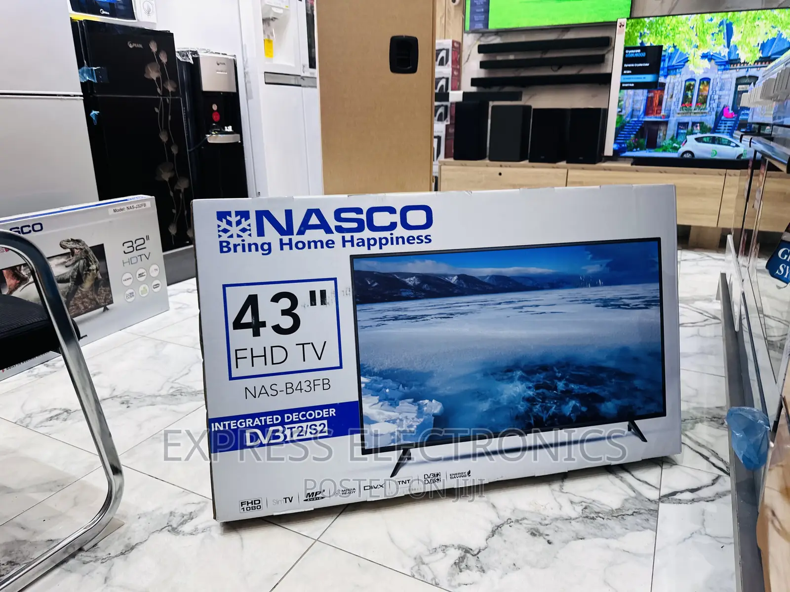 Ultra Large Screen FHD Satellite 43”Digital Nasco