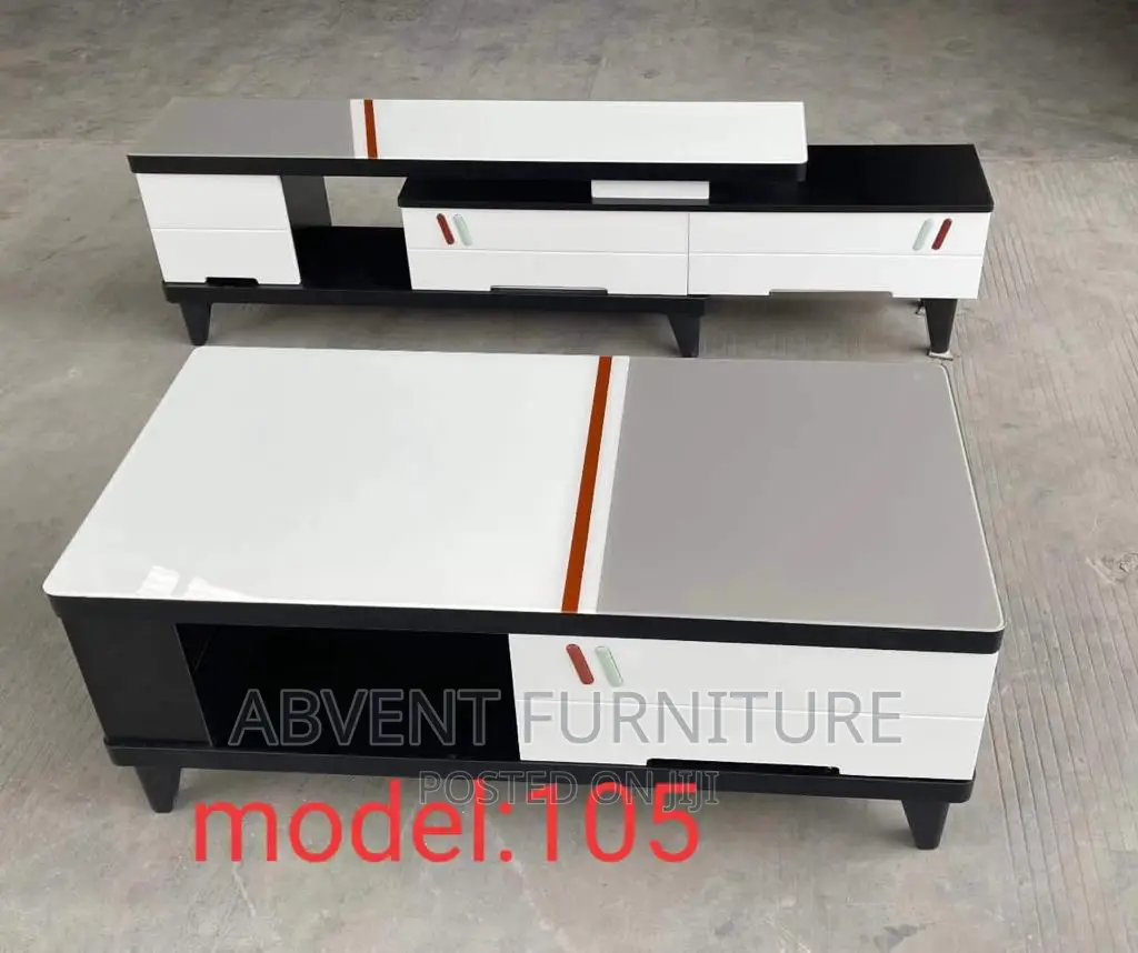 Executive Tv Stand and Center Table Set