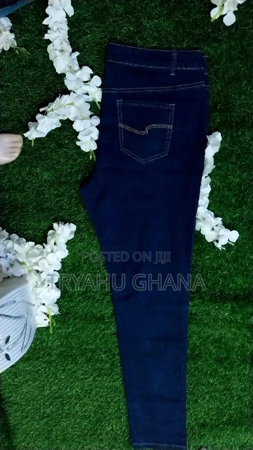 New Original Deep Blue Men's Jeans Size 36 Only