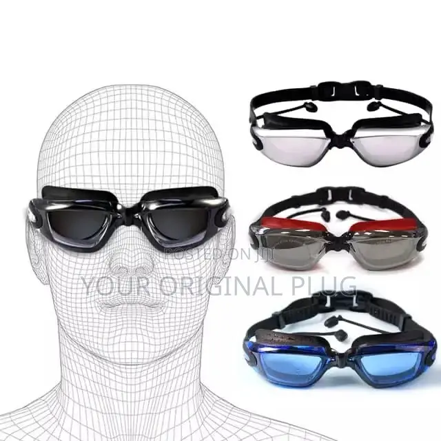 Swimming Goggles, Anti Fog,Uv Protection, Assorted Colors.