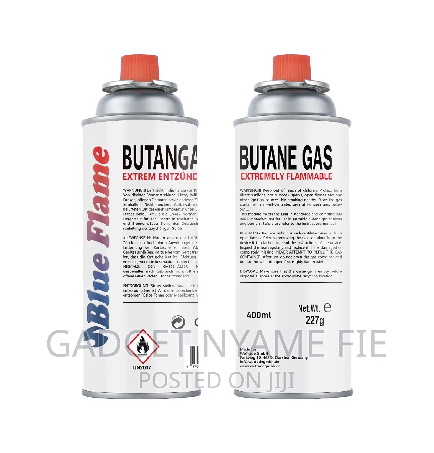 Butane Gas Canister -220g