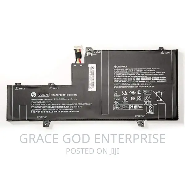 Original HP Om03x| Battery for Elitebook X360 1030 G2