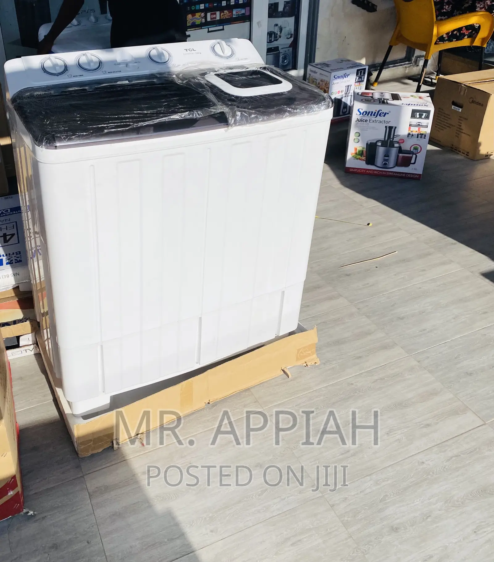 Fast Washing TCL 10KG Spin/Dry Electric Washing Machine.