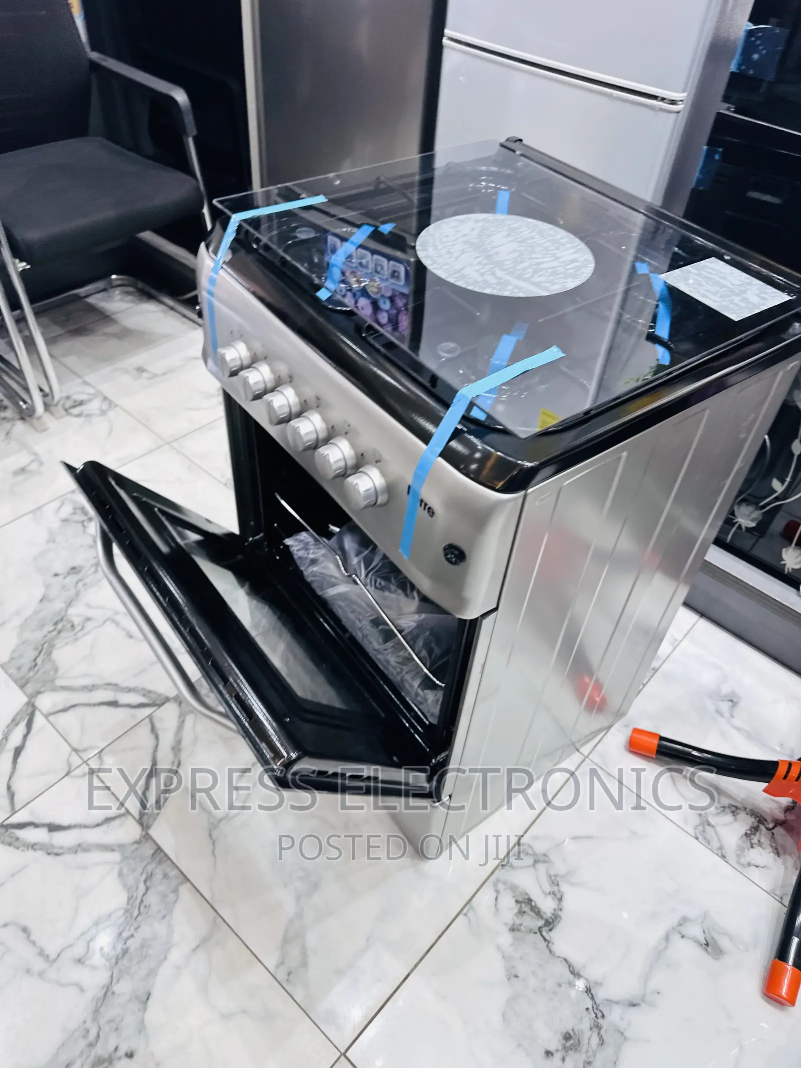  Master Ferre Sliver 4burner 60/60 Gas Cooker Oven