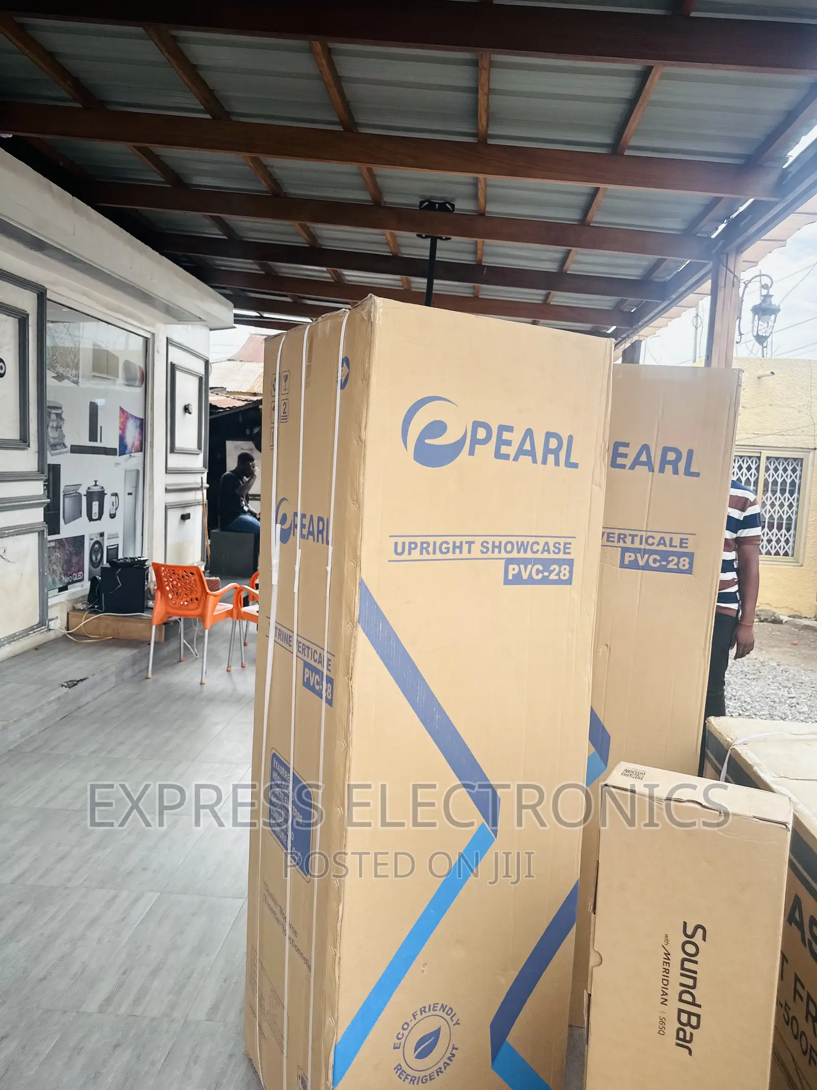 Big Capacity Display PVC-28 Display Fridge Pearl Singledoor