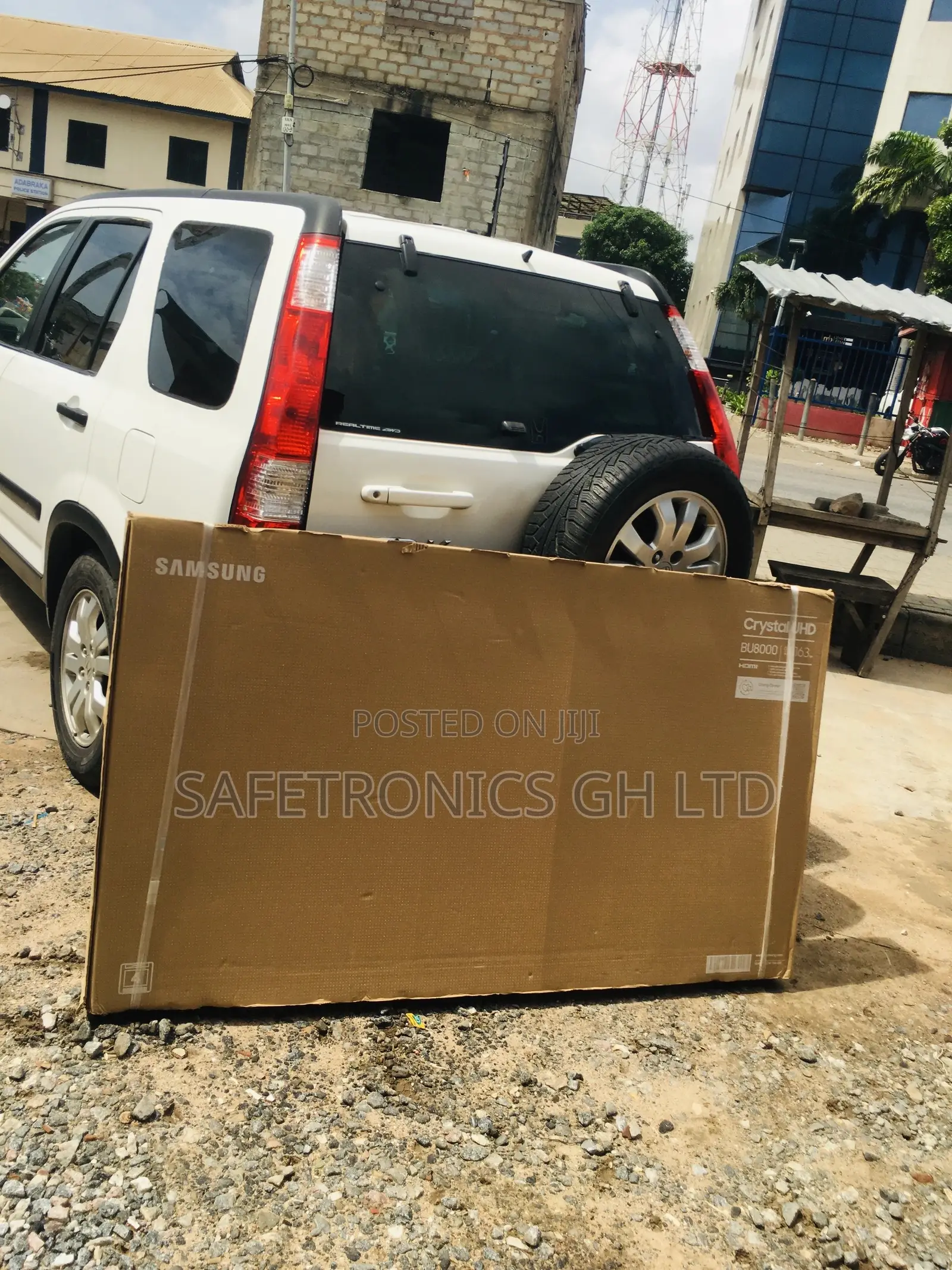 Samsung Glossy LED UHD BU80 65 Inches Smart Black Tv