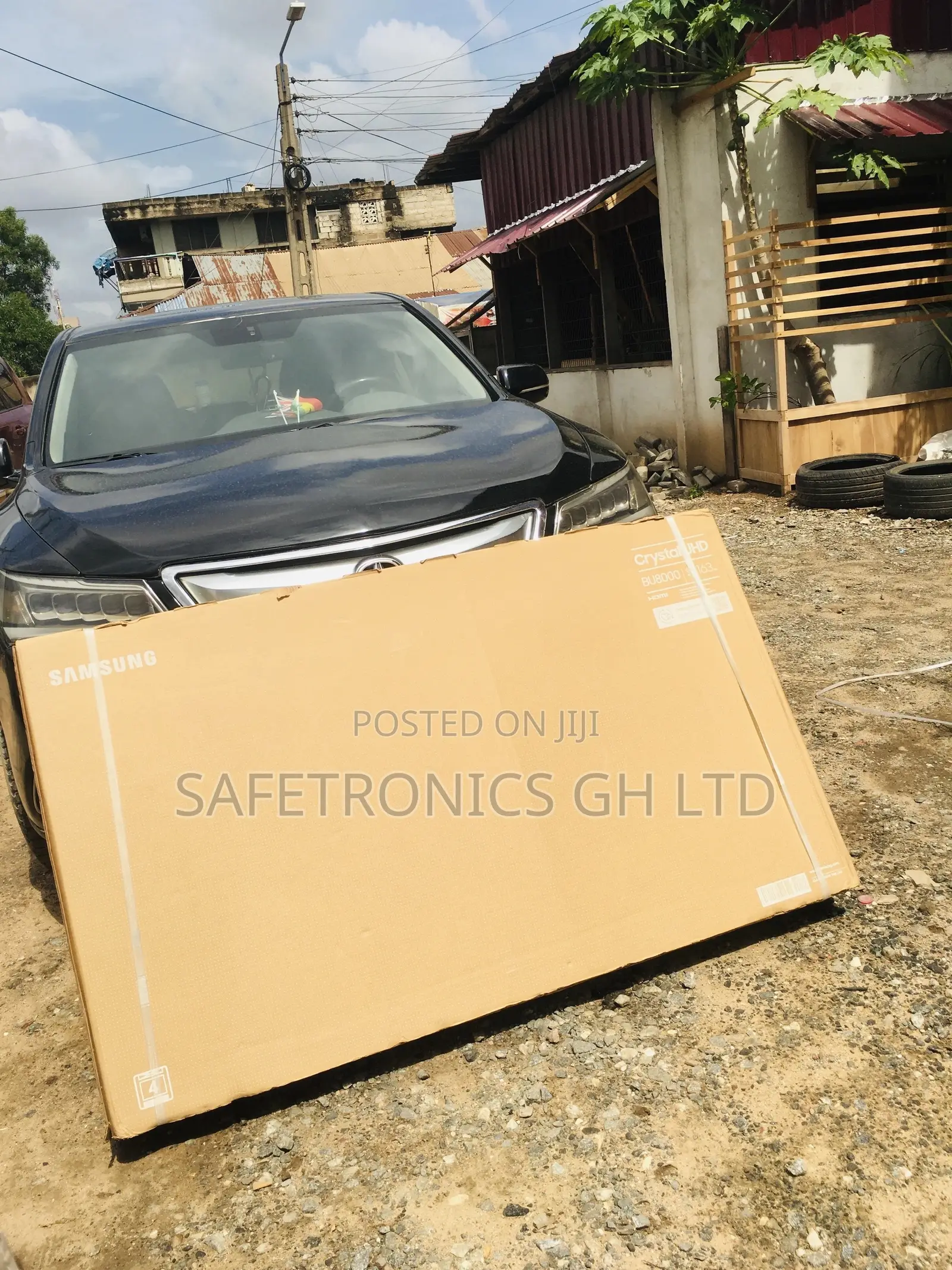Glossy Samsung Black LED 65 Inches  BU80 Smart UHD Tv 