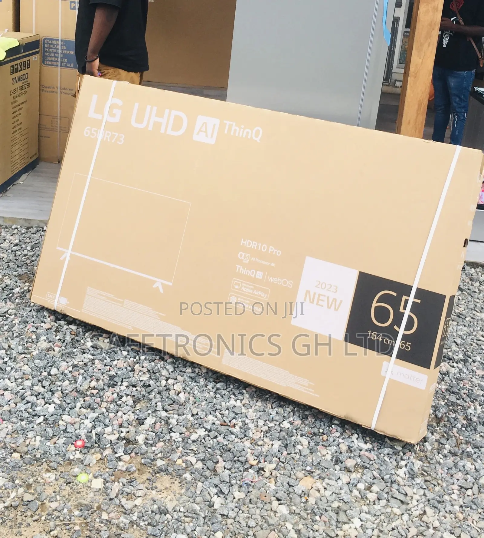  LED UHD LG Smart 65 Inches Glossy Black UN73 Electric Tv