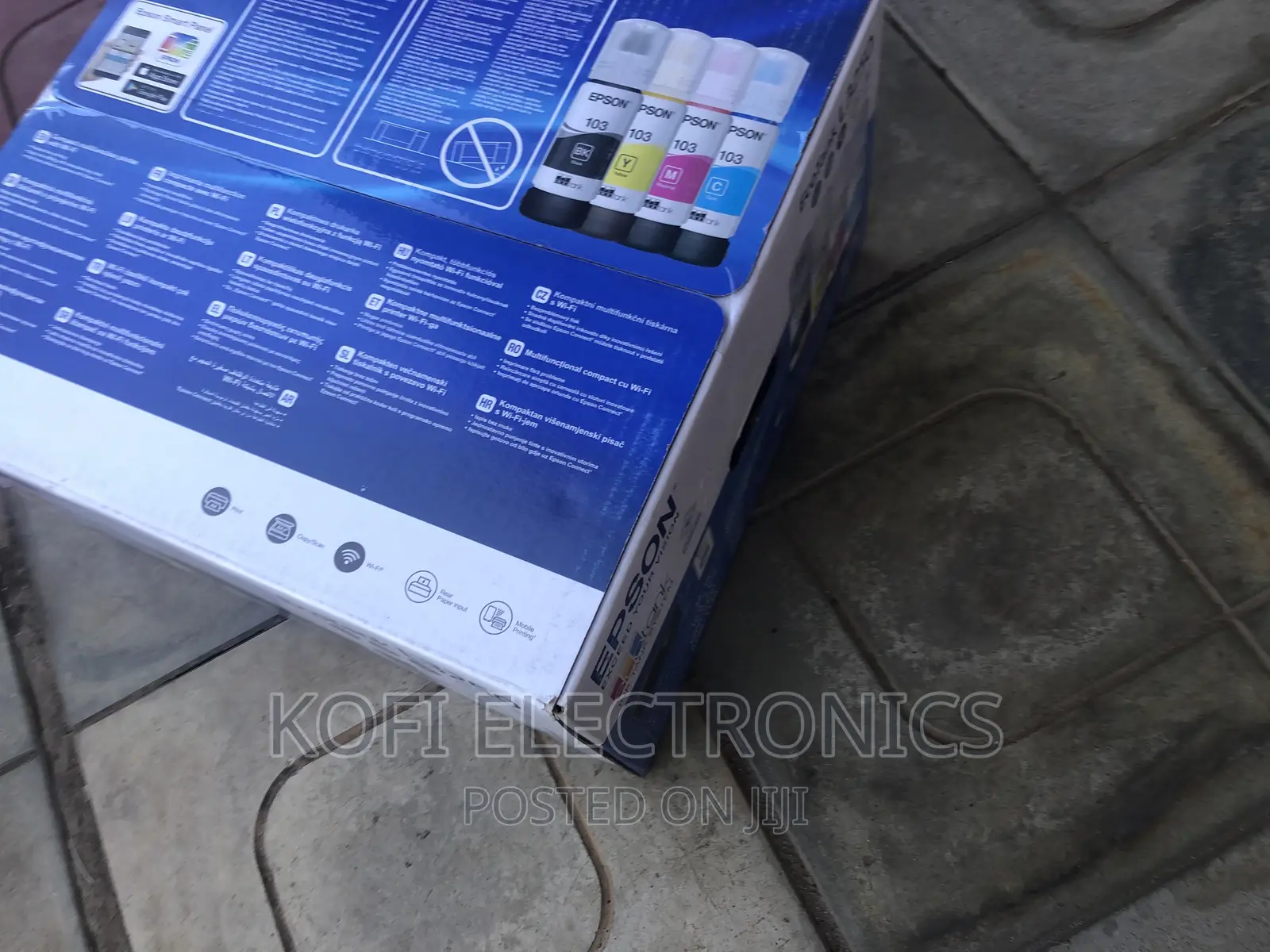 Spill Free Epson Ecotank L3250 A4 Wifi Multifunction Printer