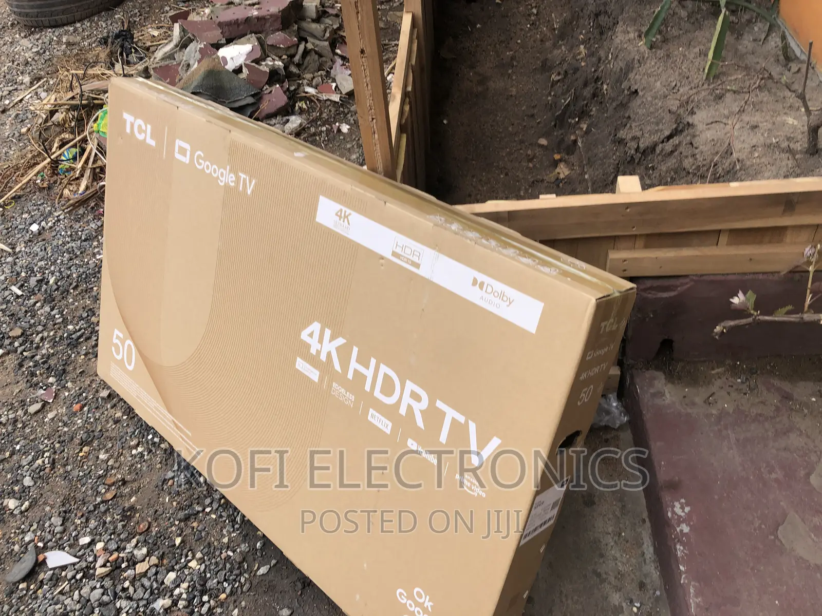Improved Clarity TCL 50P635 50′′ Smart Android AI UHD Tv