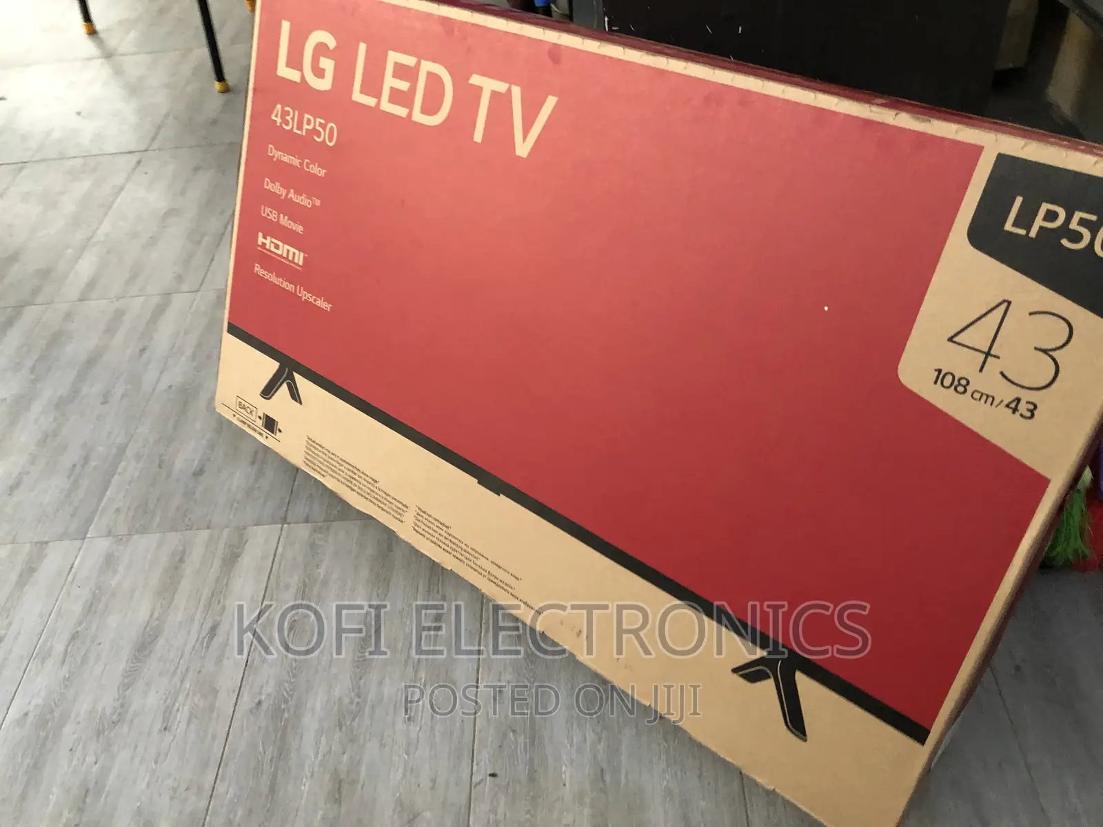 New Tech LG 43lp50 43''inch Full HD LED Digital Tv+Mount