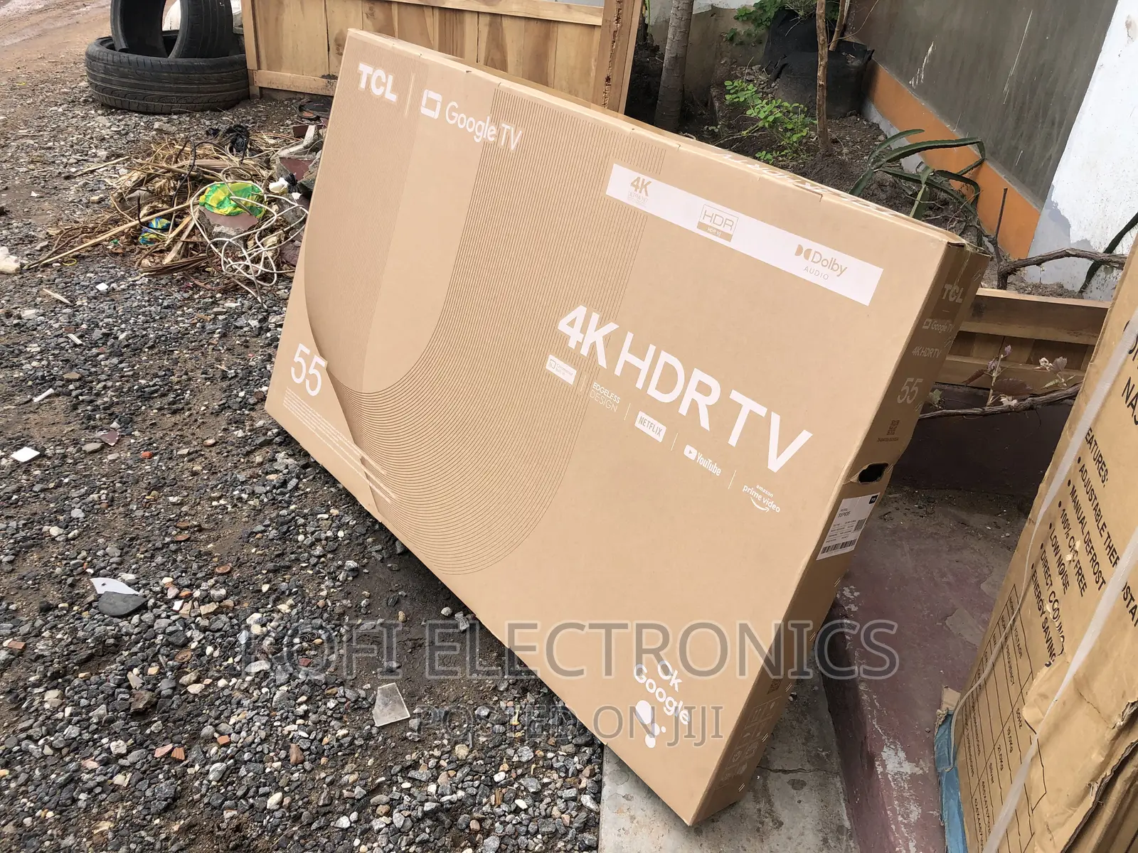 TCL TV 55 Uhd Google Black 55P635
