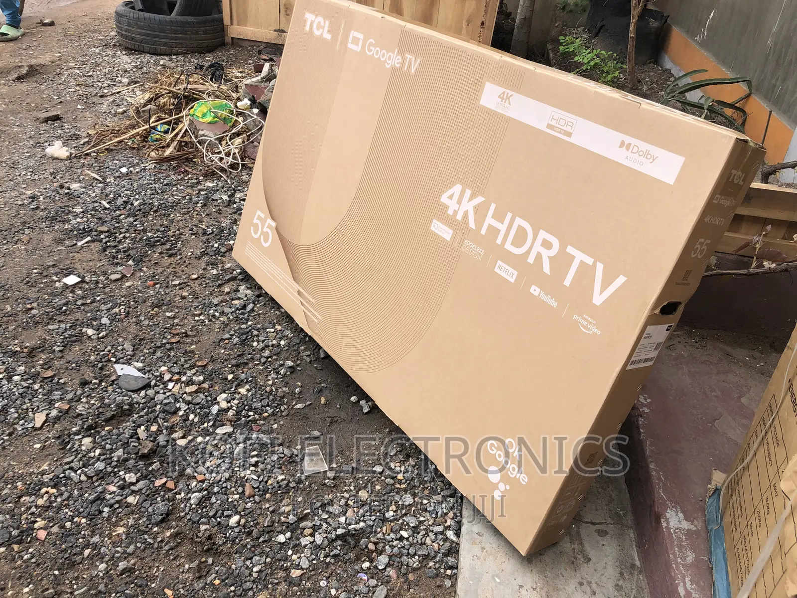 TCL TV 55 Uhd Google Black 55P635
