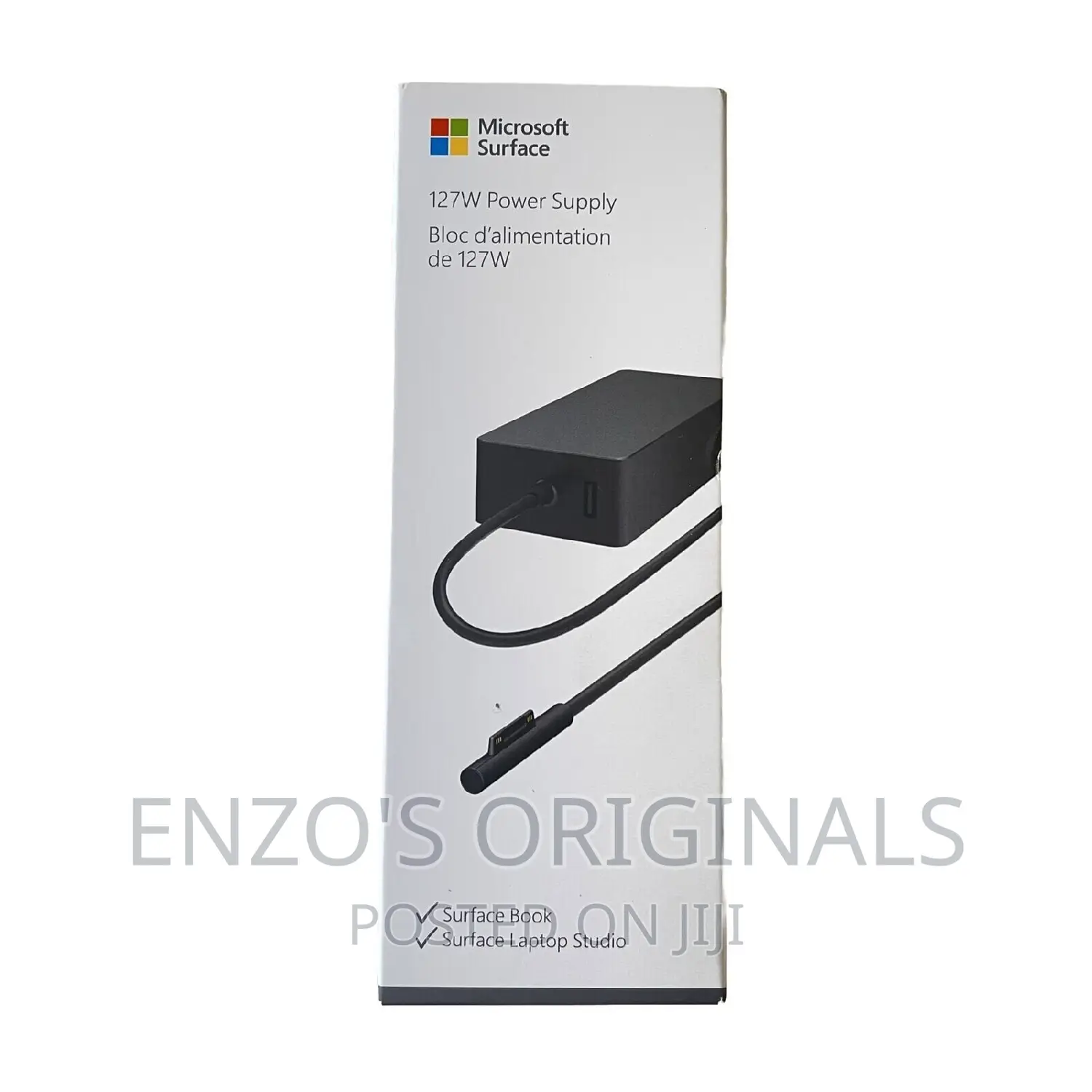 Surface Laptop Studio And Surface Book 3 Charger 127watt
