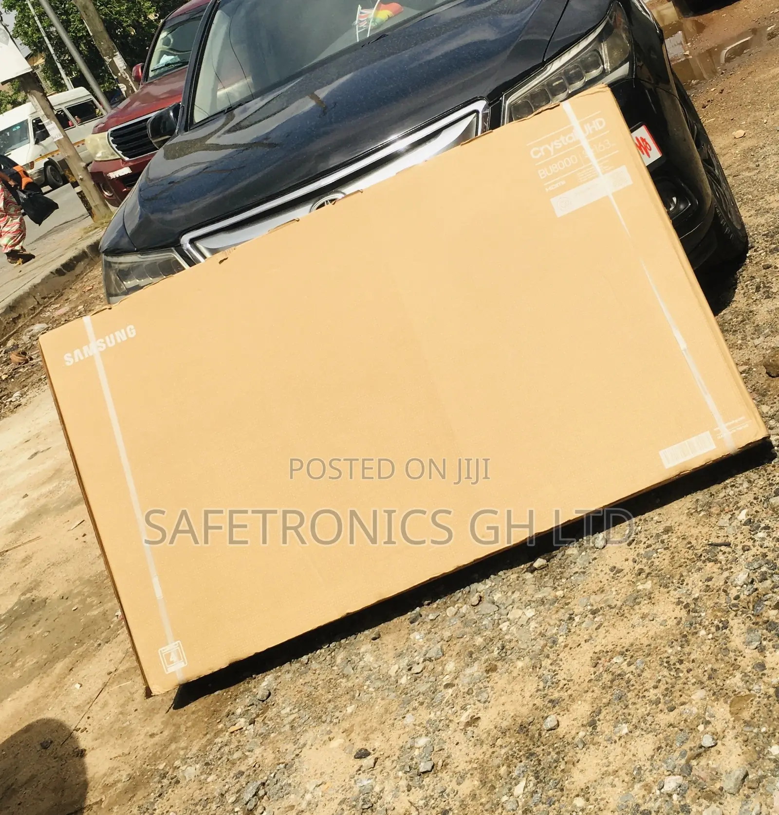 65 Inches Glossy LED UHD BU80 Smart Black Samsung Tv