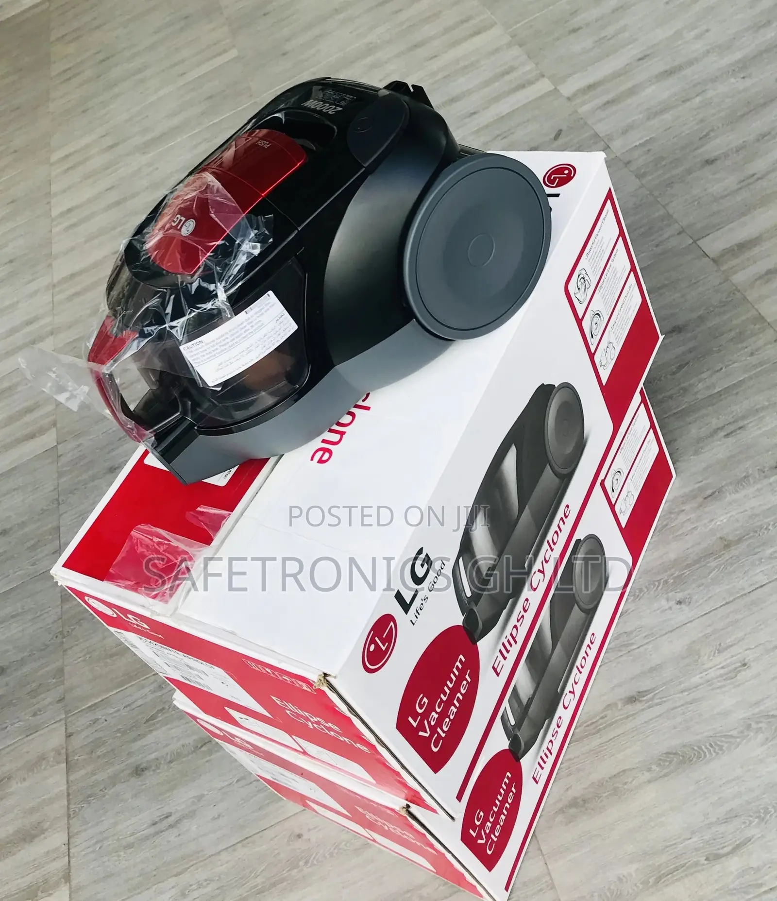 LG Vc5420nntr Red/Black 2000W Electric Vacuum Cleaner 