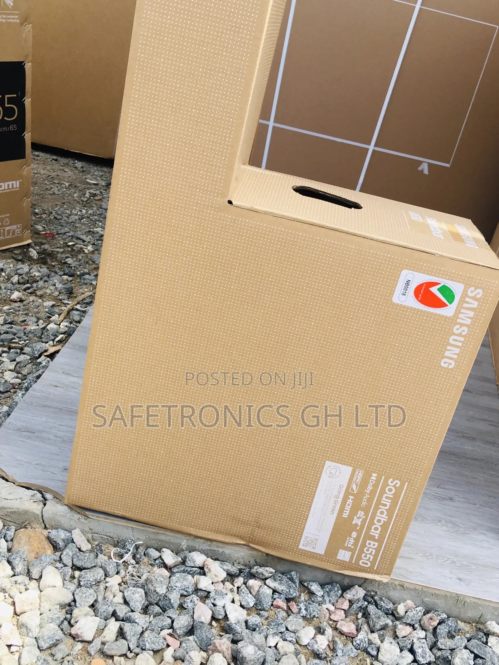 Bluetooth Samsung Wireless Black HW-B550 Soundbar