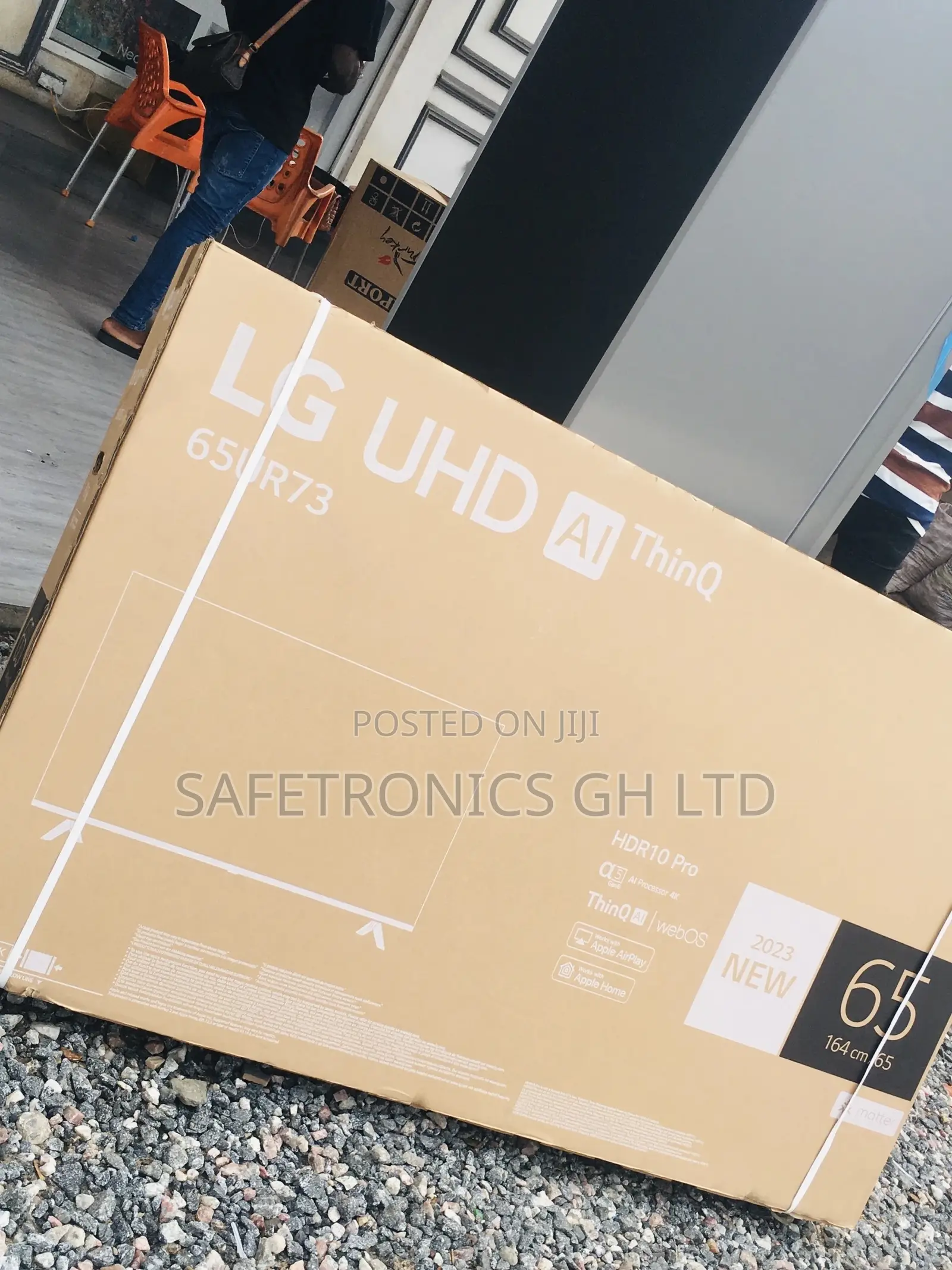 Real Smart Uhd Led Glossy 65 Inches Ur73 Black Lg Tv