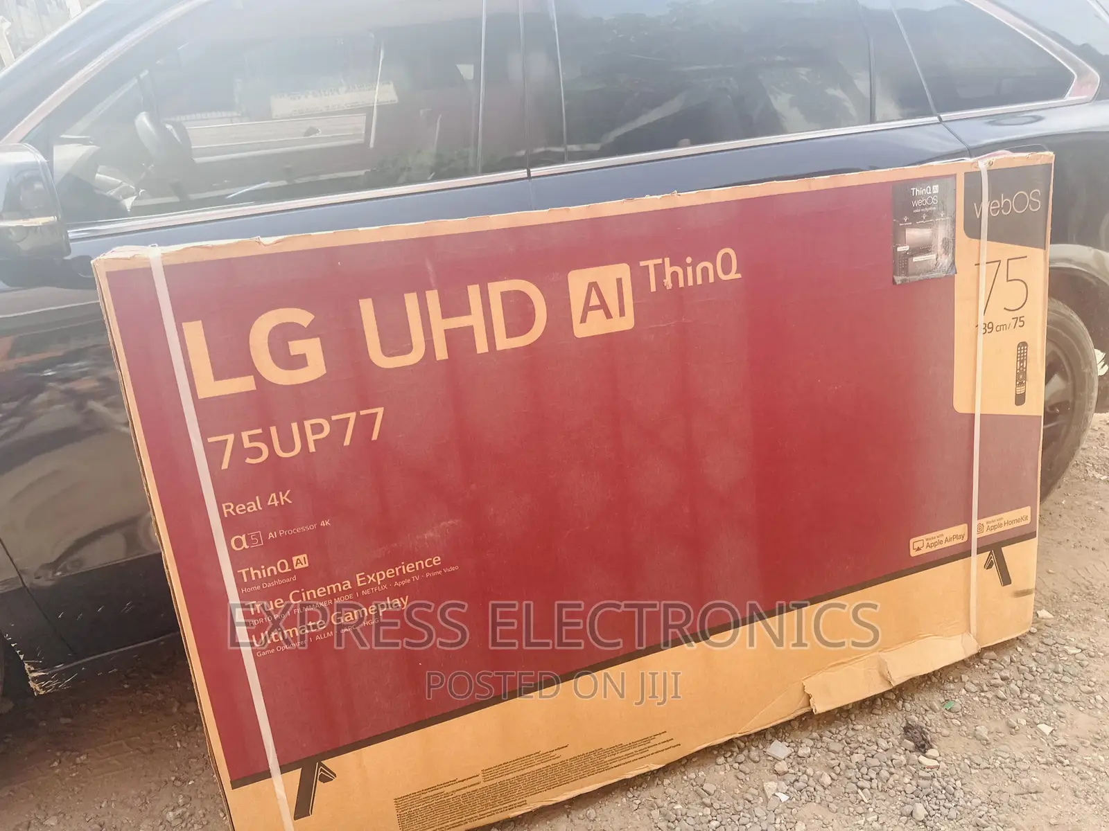 Most Affordable Slim UHD Smart Lg 75”UP77
