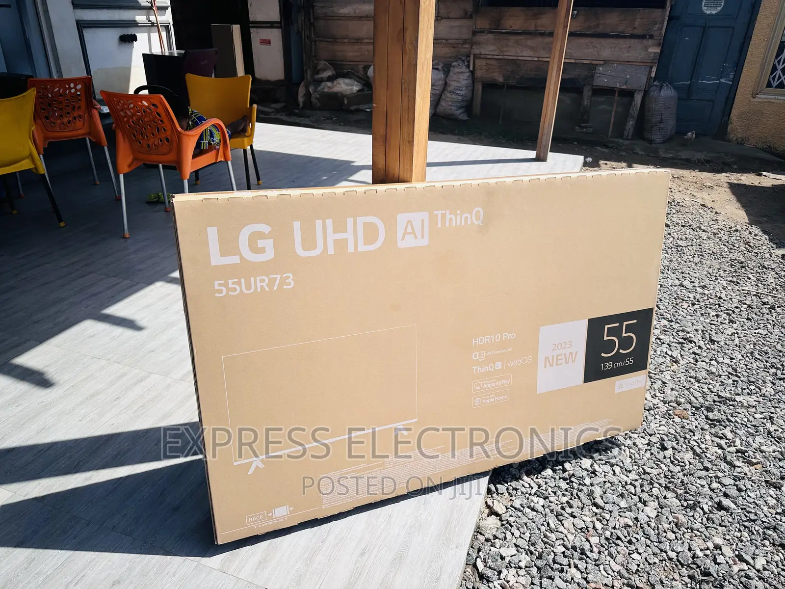 Vibrant Colors UHD Smart Screen 55”Ur730 LG TV