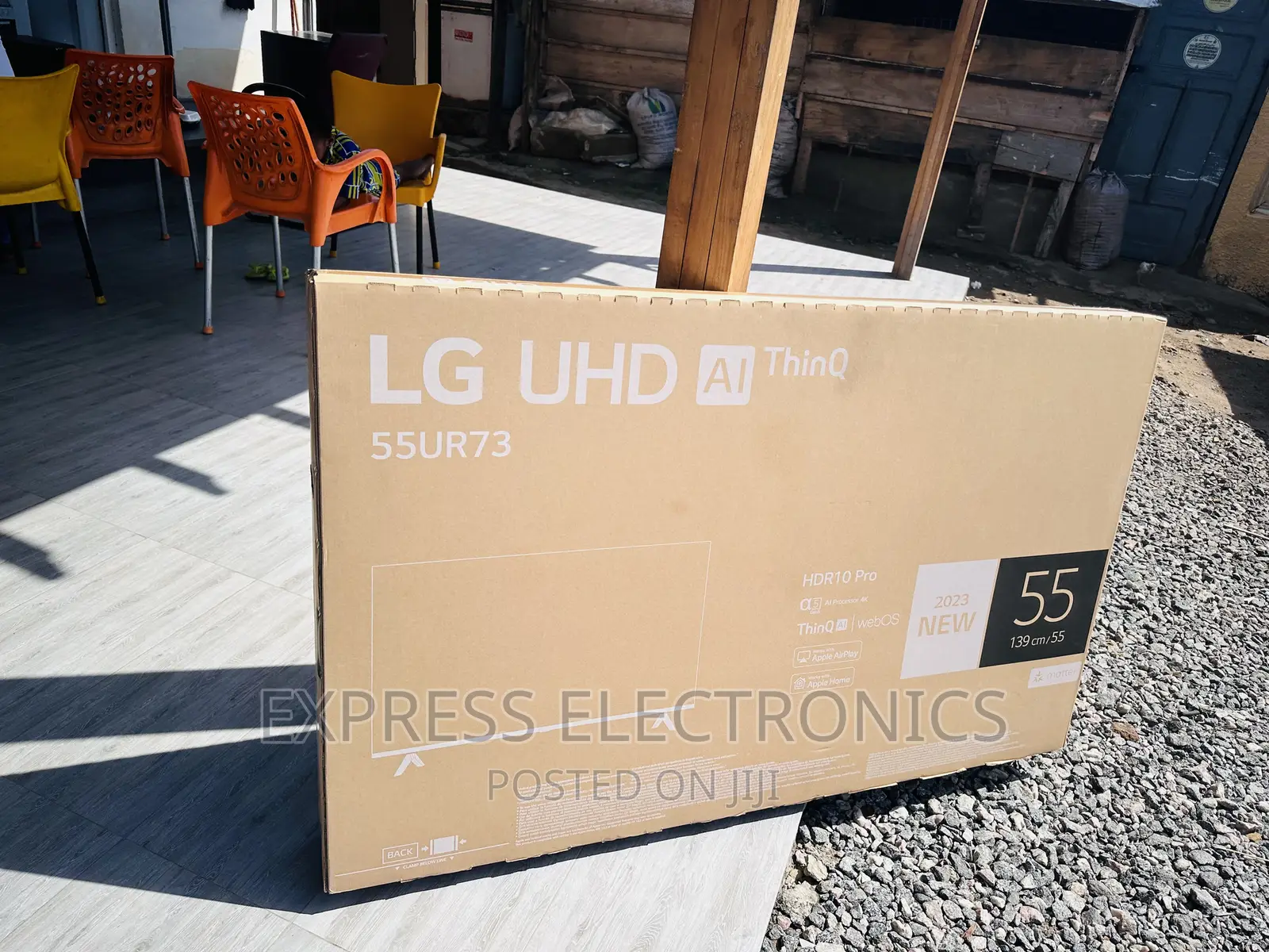 Vibrant Colors UHD Smart Screen 55”Ur730 LG TV