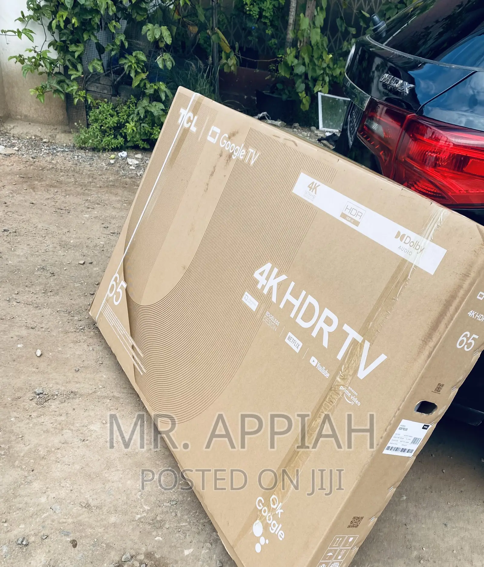 Super Quality TCL 65p635 65” Smart Google Tv(Black).