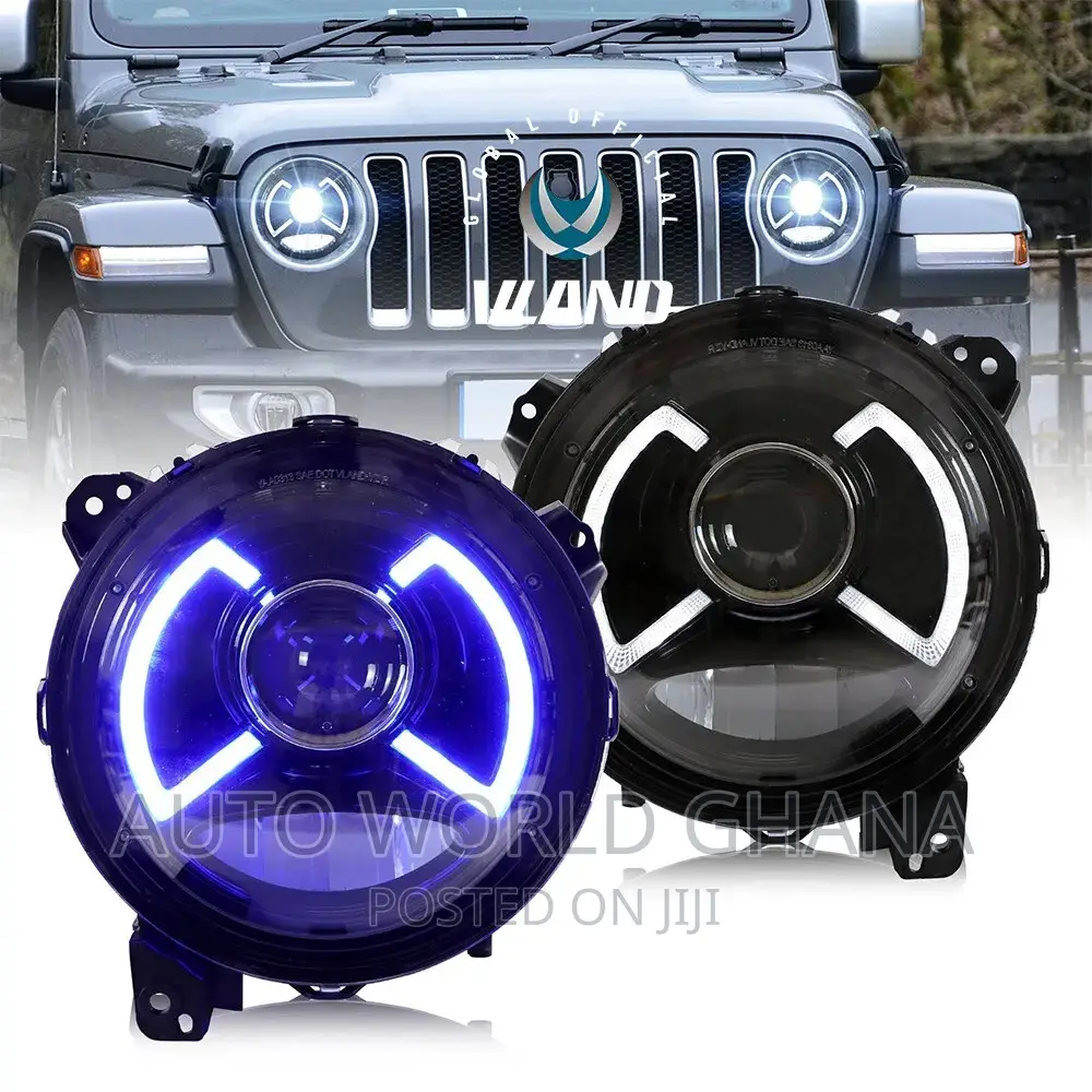 Jeep Wrangler Headlight Pair 2018-2022
